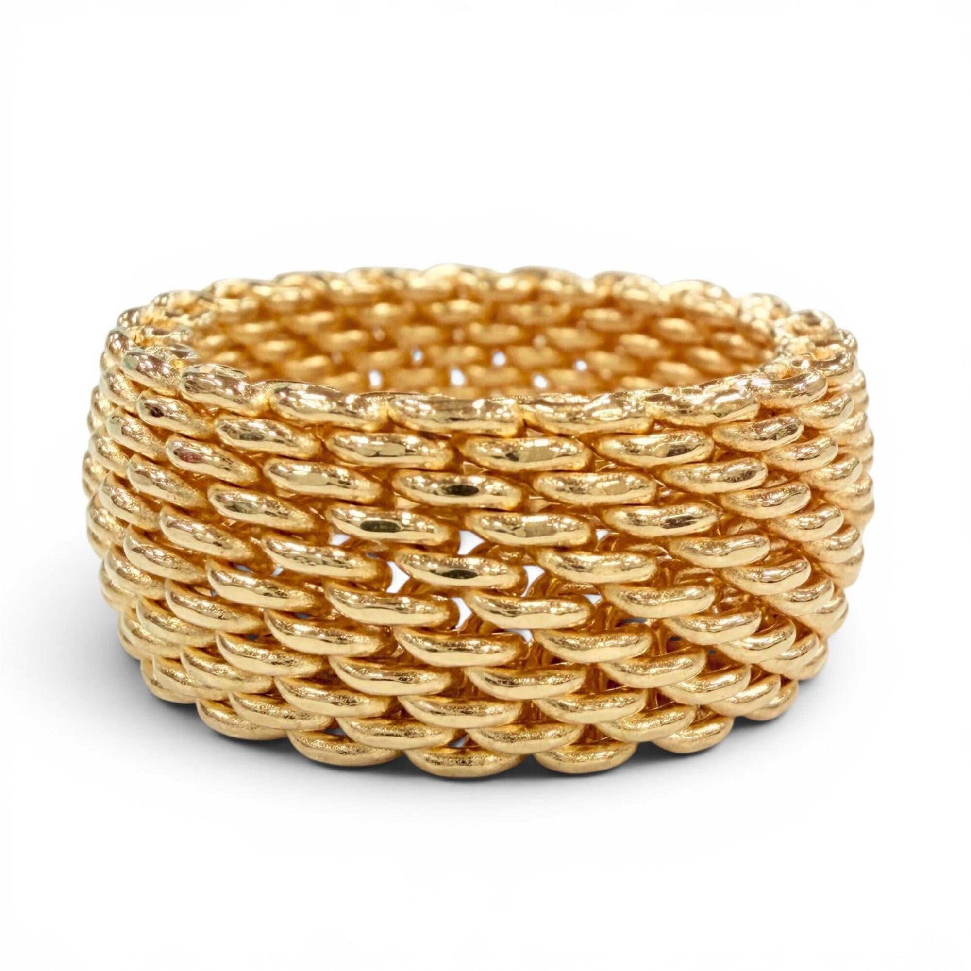 Tiffany Yellow Gold Yellow Gold (18K) Band Ring (Pre-Owned)