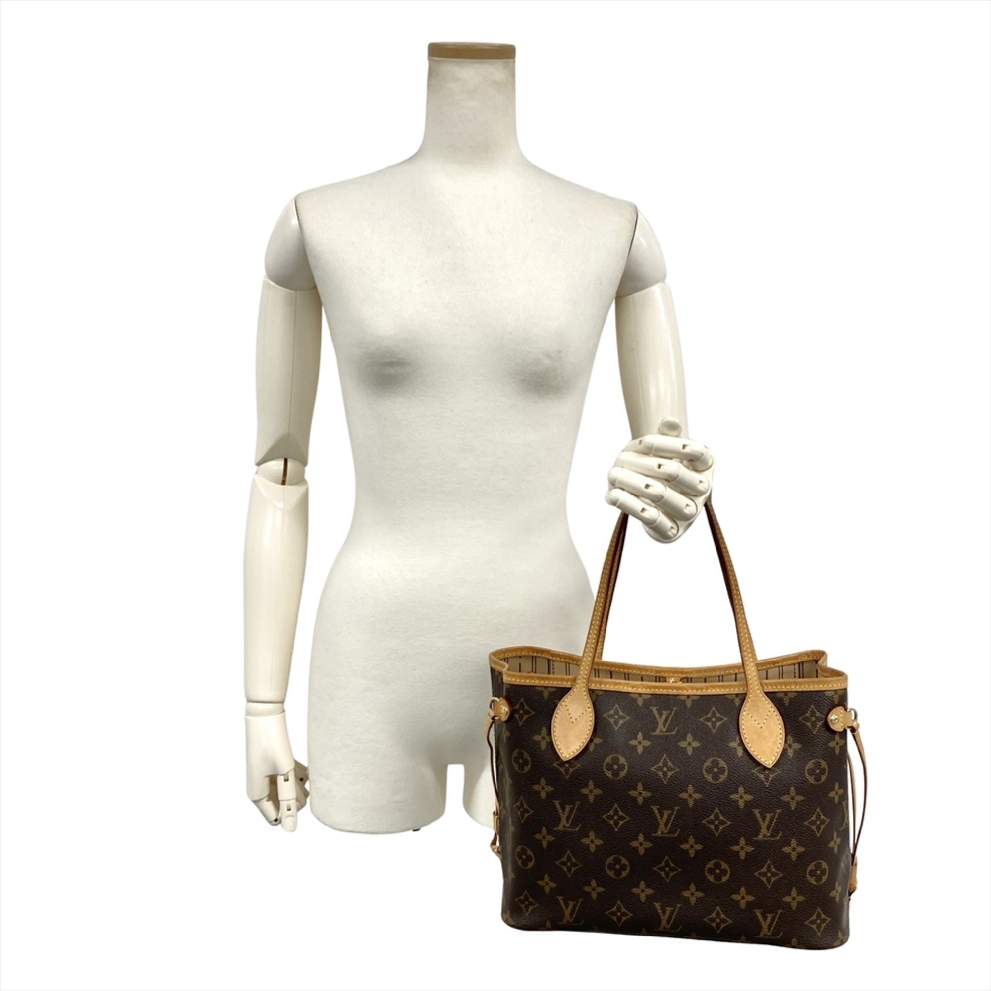 Louis Vuitton Brown Monogram Canvas Tote Bag (Pre-Owned)