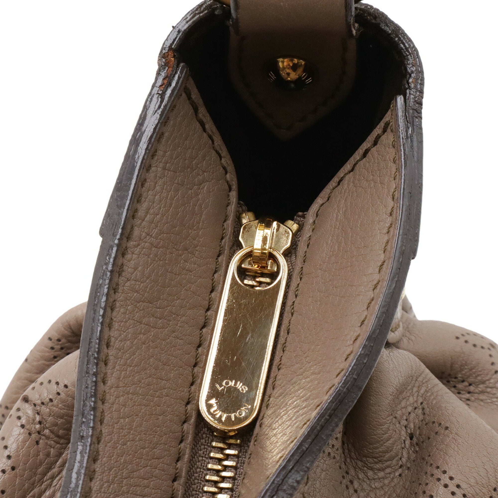 Louis Vuitton Poodle Mahina Leather Shoulder Bag (Pre-Owned)