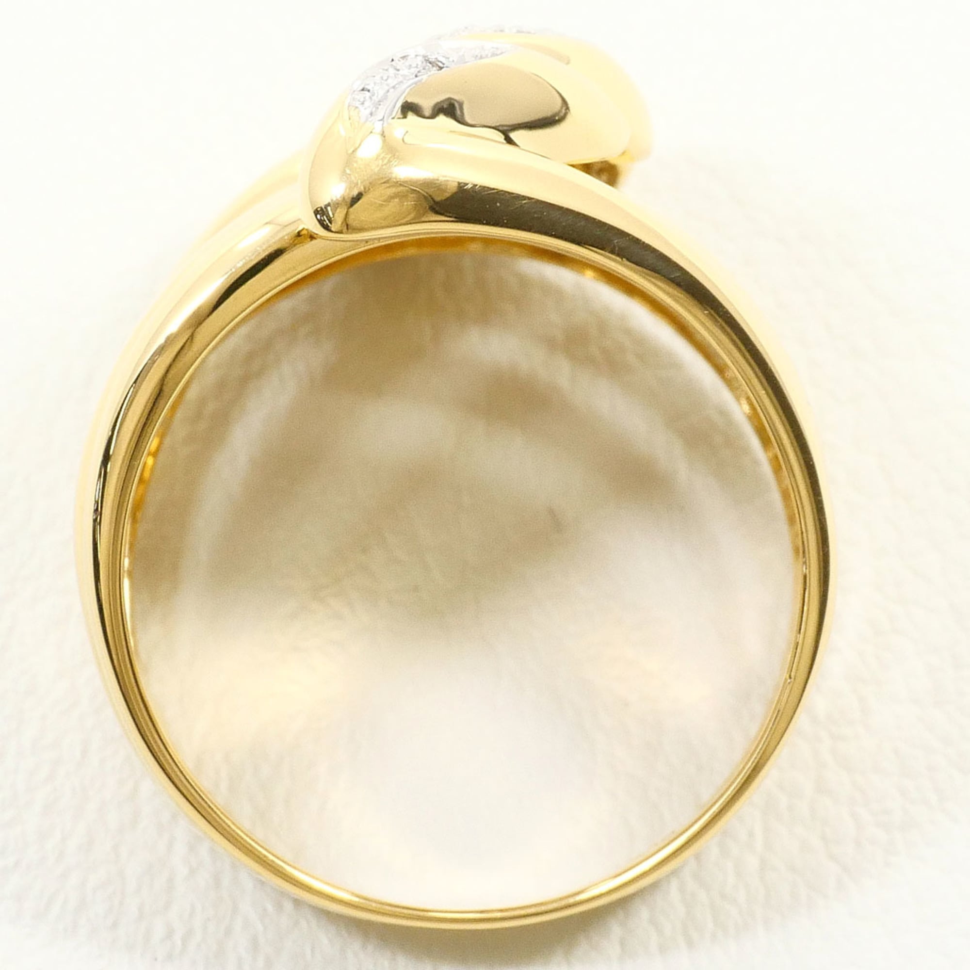 Unbranded Platinum Yellow Gold Yellow Gold (18K) Platinum 900 Band Ring (Pre-Owned)