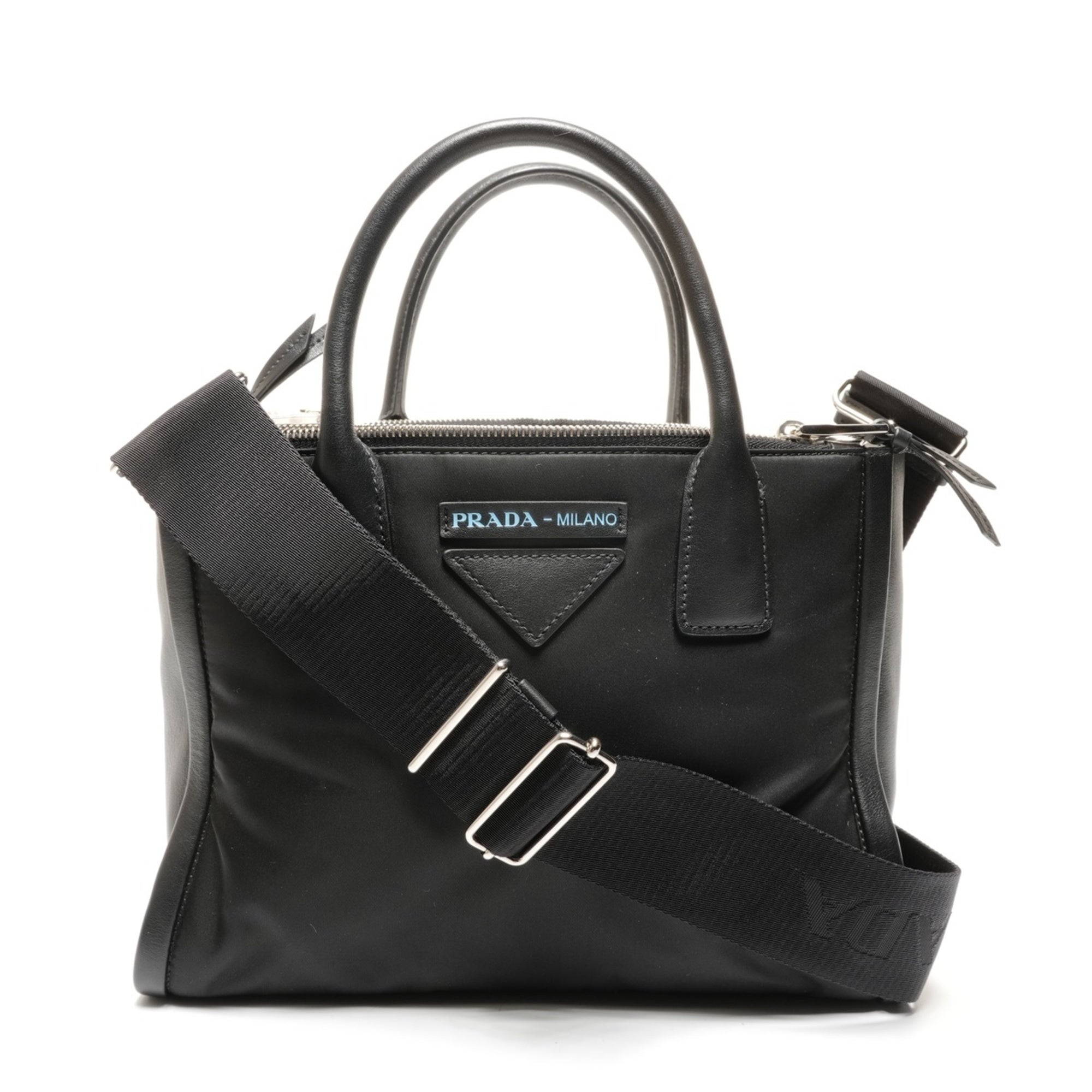 Prada Black Handbag Shoulder Bag (Pre-Owned)