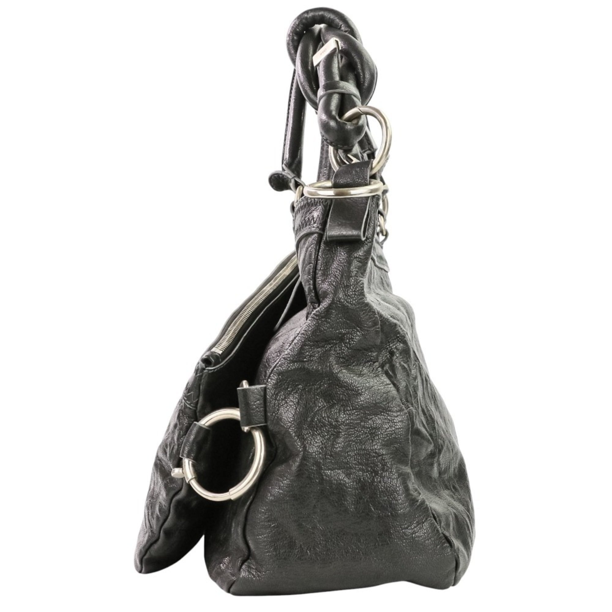 Chloé Black Leather Handbag (Pre-Owned)