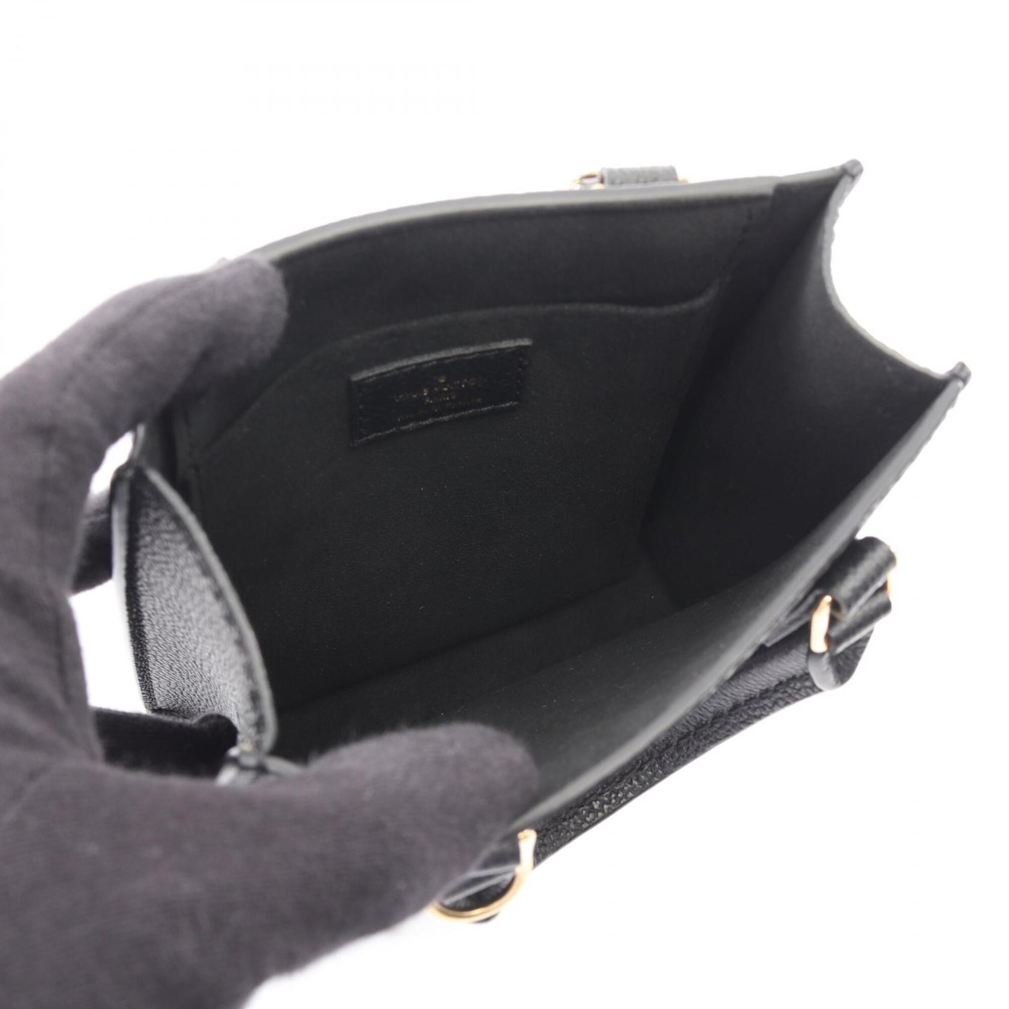 Louis Vuitton Black Noir Monogram Empreinte Handbag (Pre-Owned)