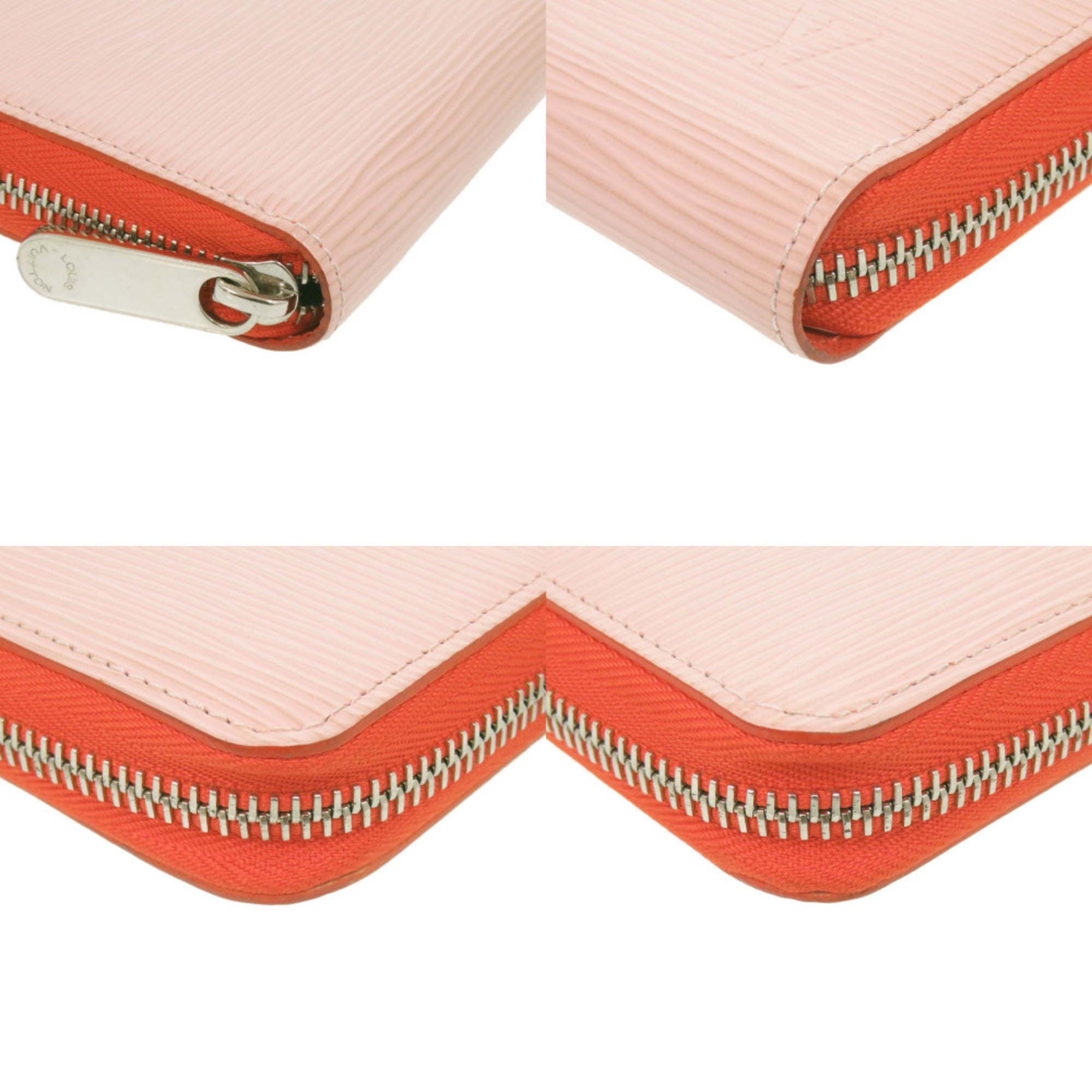 Louis Vuitton Epi Rose Ballerine Epi Leather Long Wallet (Bi-Fold) (Pre-Owned)