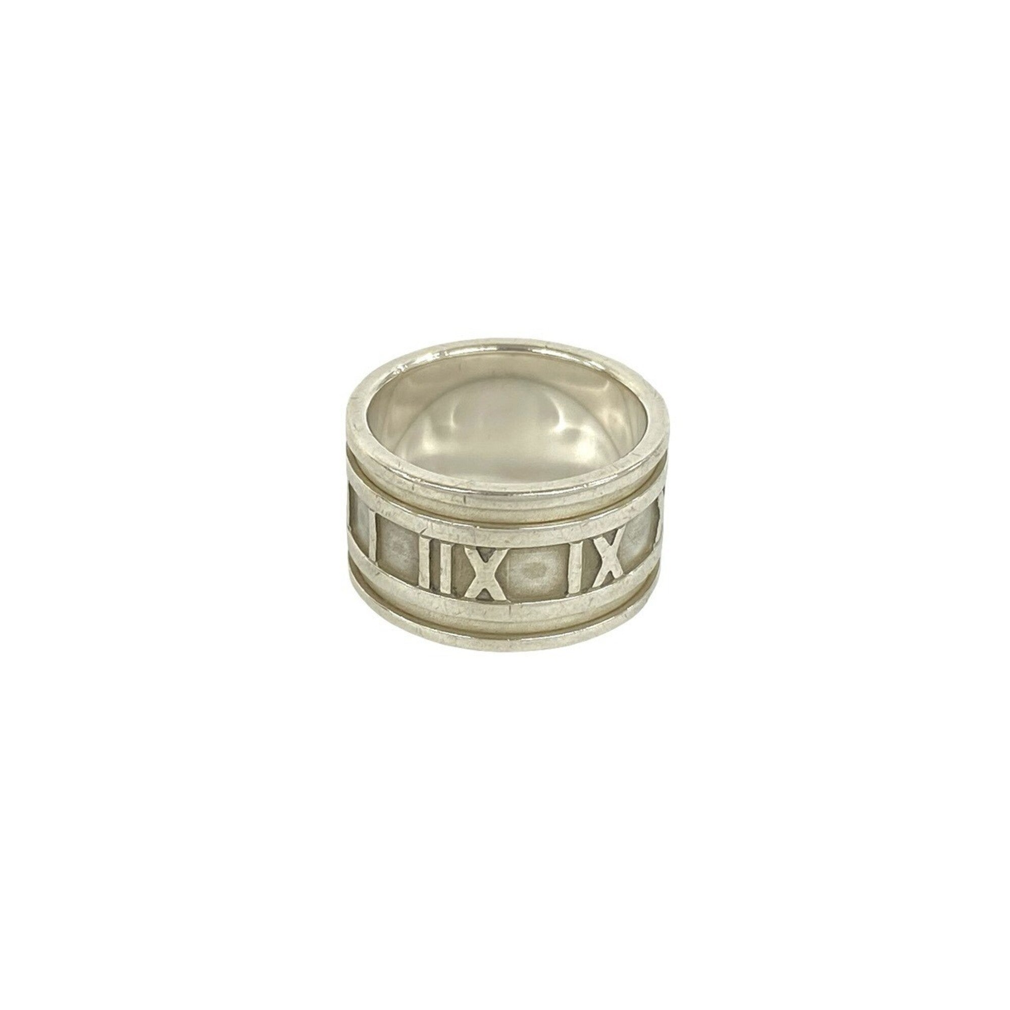Tiffany Silver Silver 925 Band Ring (Pre-Owned)