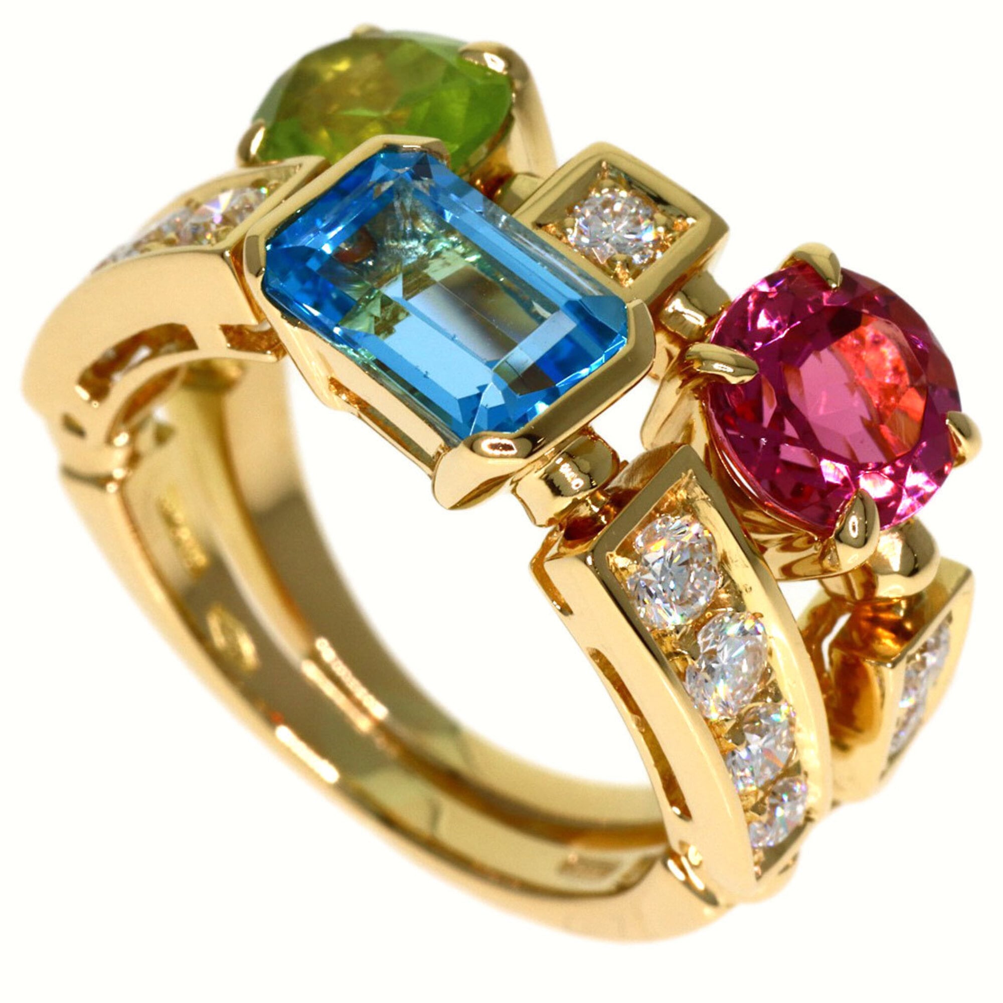 Bvlgari Yellow Gold Yellow Gold Band Ring (Pre-Owned)
