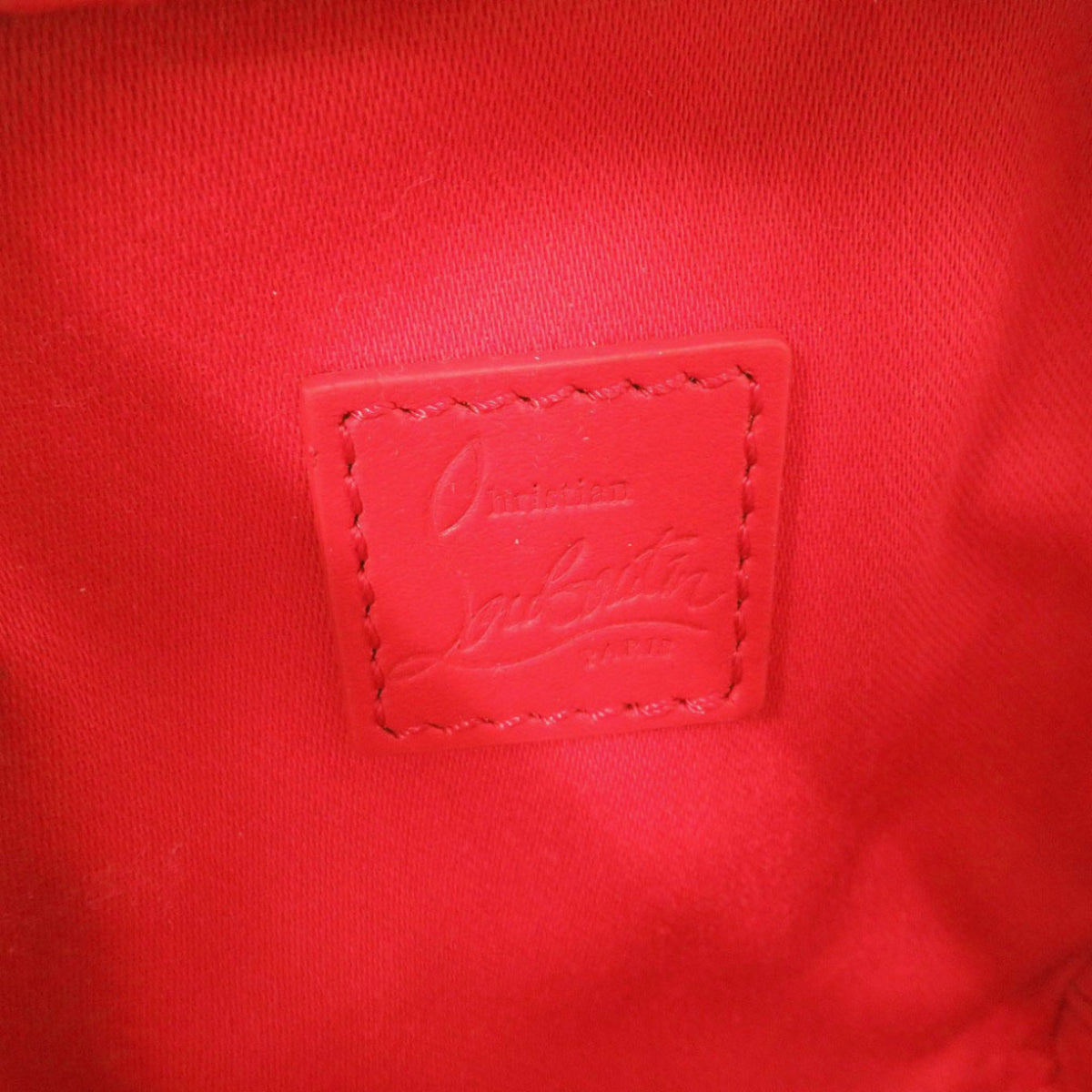 Christian Louboutin Black Leather Shoulder Bag (Pre-Owned)