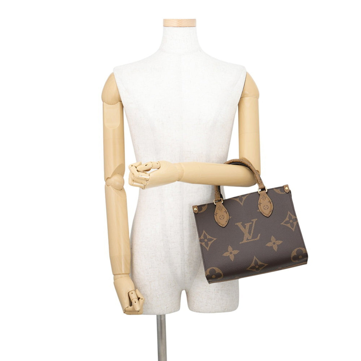 Louis Vuitton Monogram Reverse Red Color Monogram Reverse Handbag Shoulder Bag (Pre-Owned)