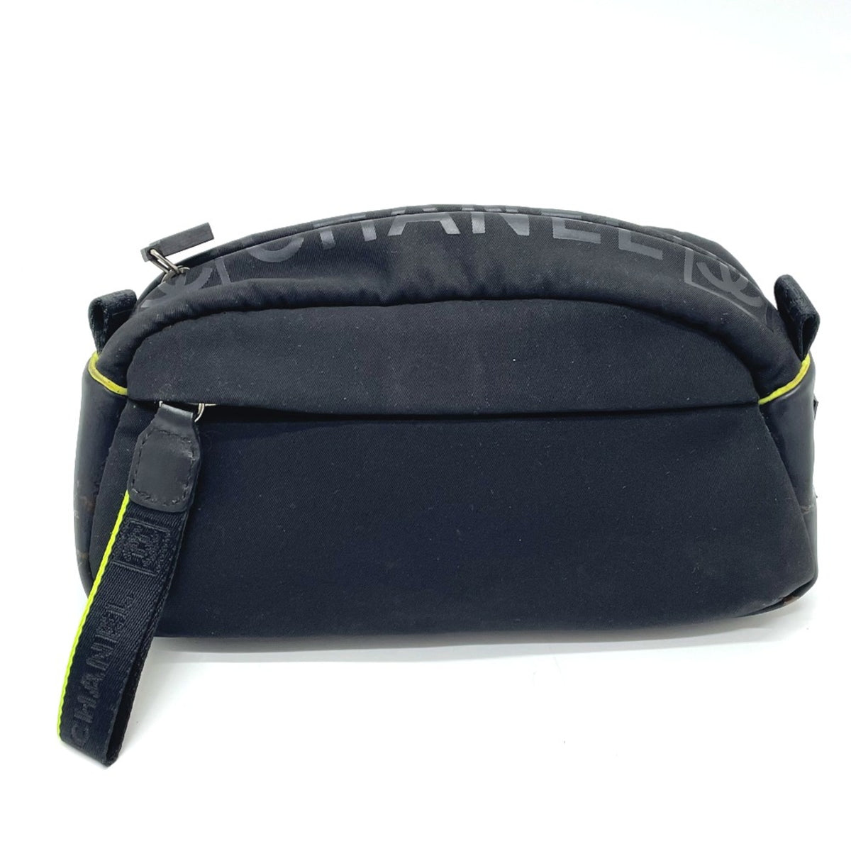 Chanel Black Cloth Pouch (Pre-Owned)