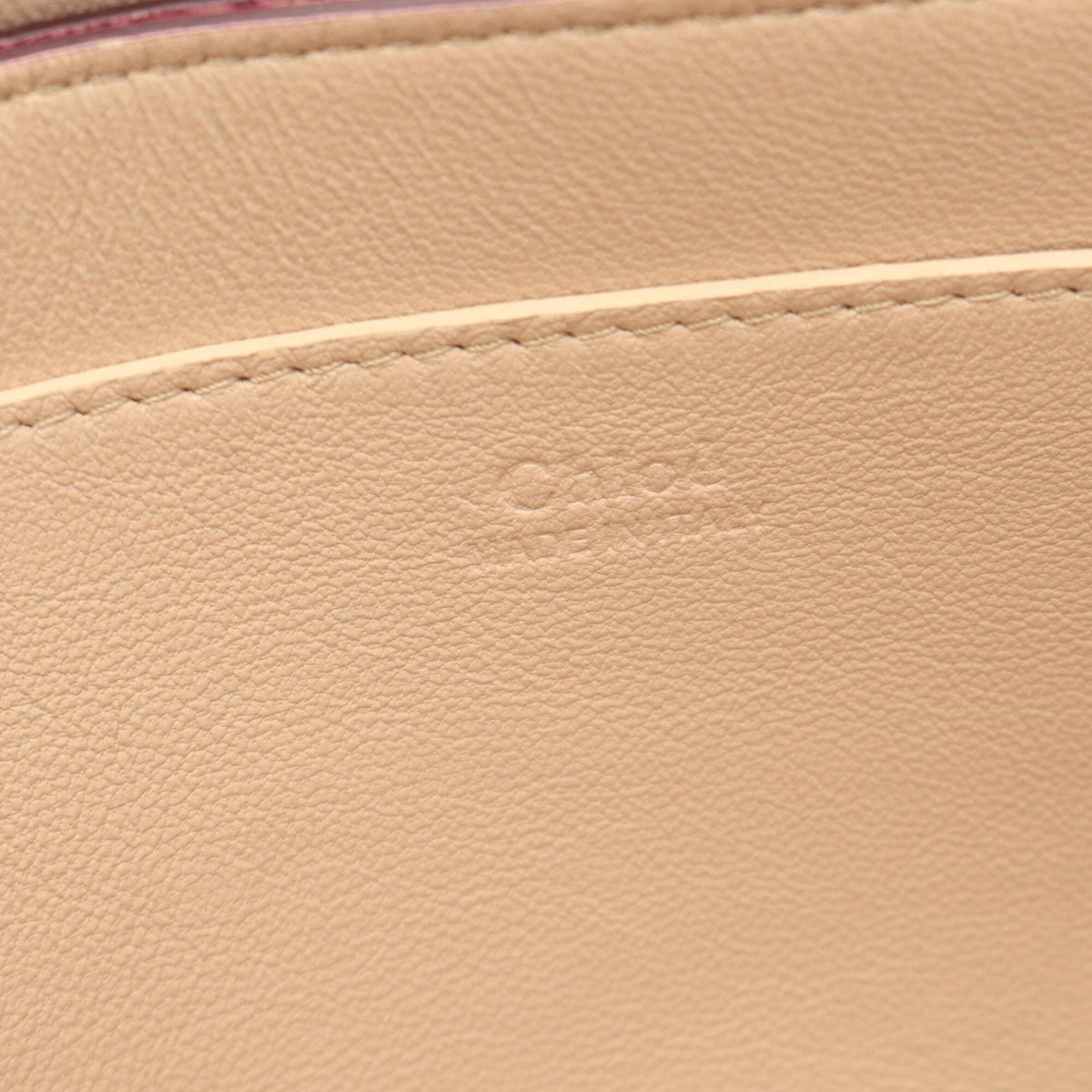 Chloé Orange Leather Handbag Shoulder Bag (Pre-Owned)