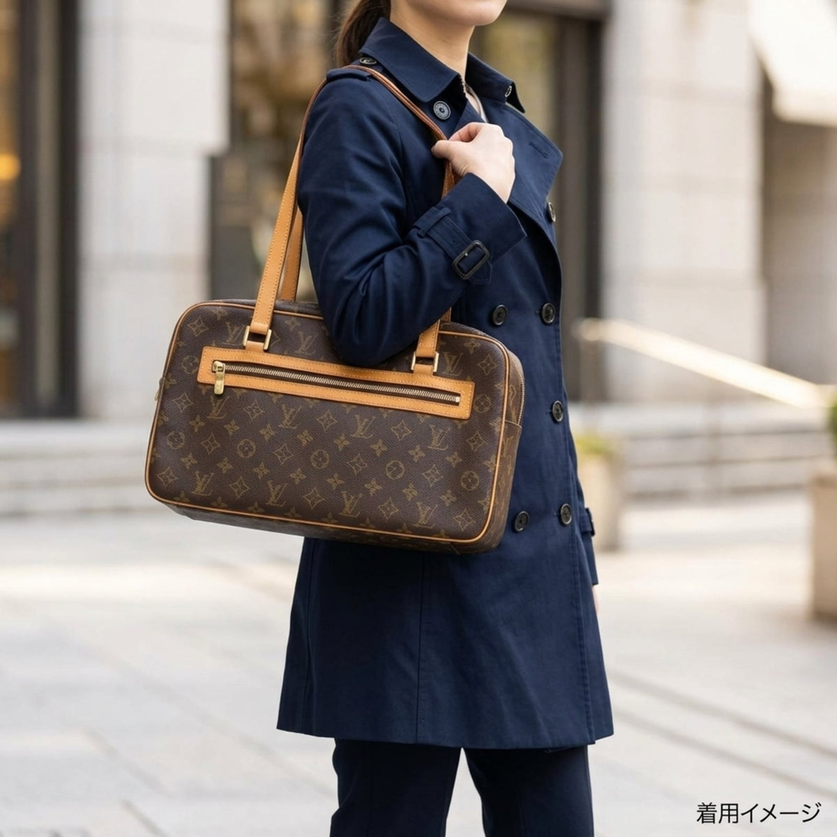 Louis Vuitton Monogram Brown Monogram Handbag Shoulder Bag (Pre-Owned)