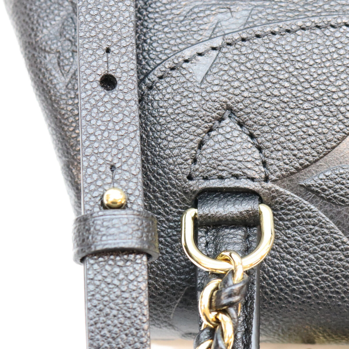 Louis Vuitton Black Monogram Empreinte Backpack (Pre-Owned)