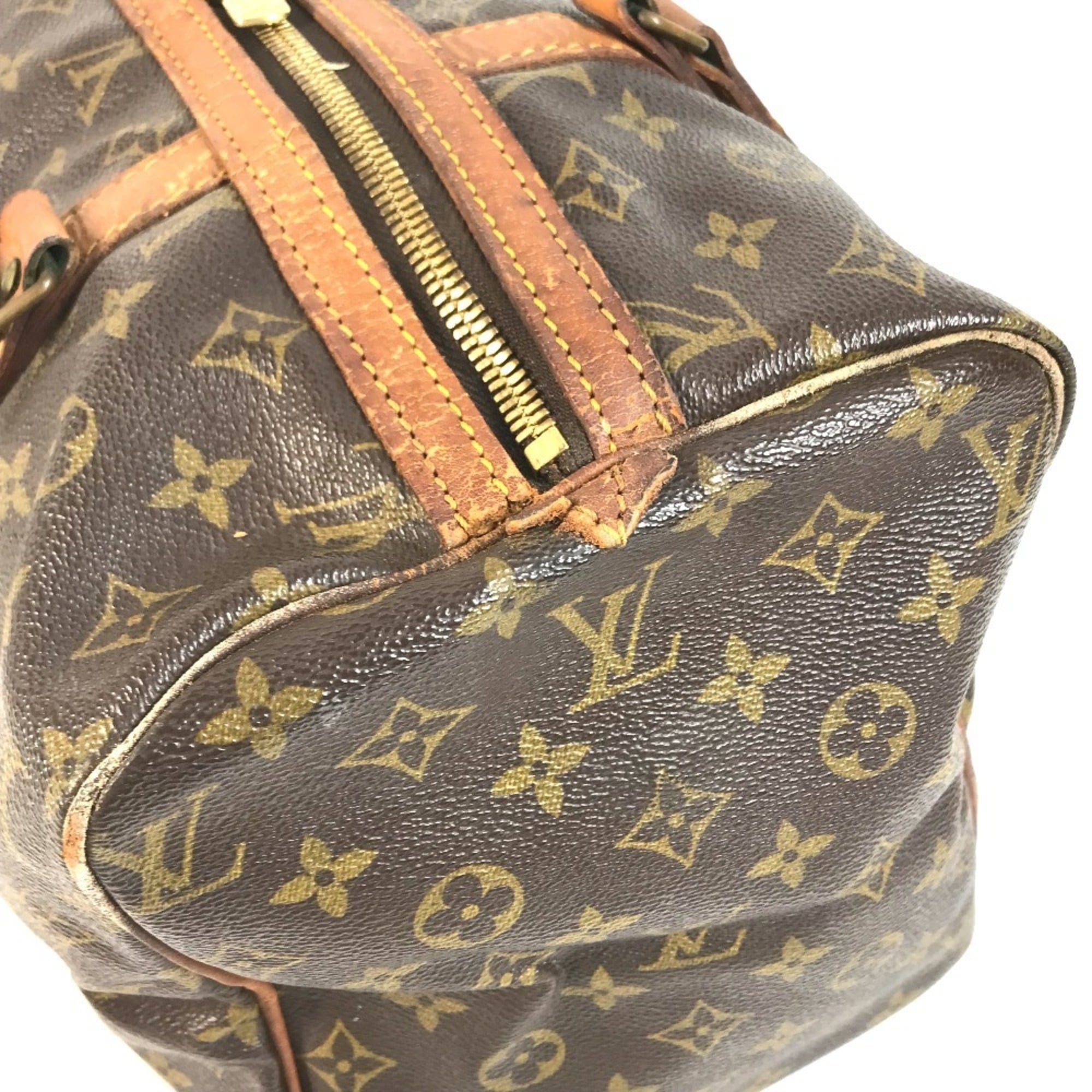 Louis Vuitton Monogram Brown Monogram Boston Bag Handbag Tote Bag (Pre-Owned)