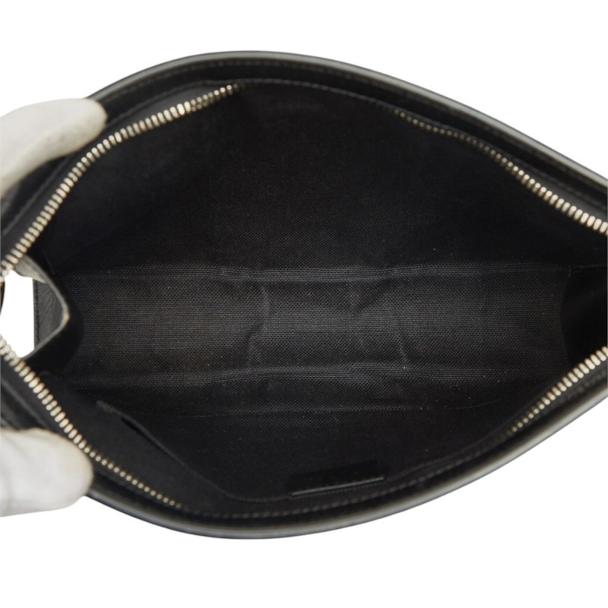 Gucci Gray Pvc Leather Clutch Bag (Pre-Owned)