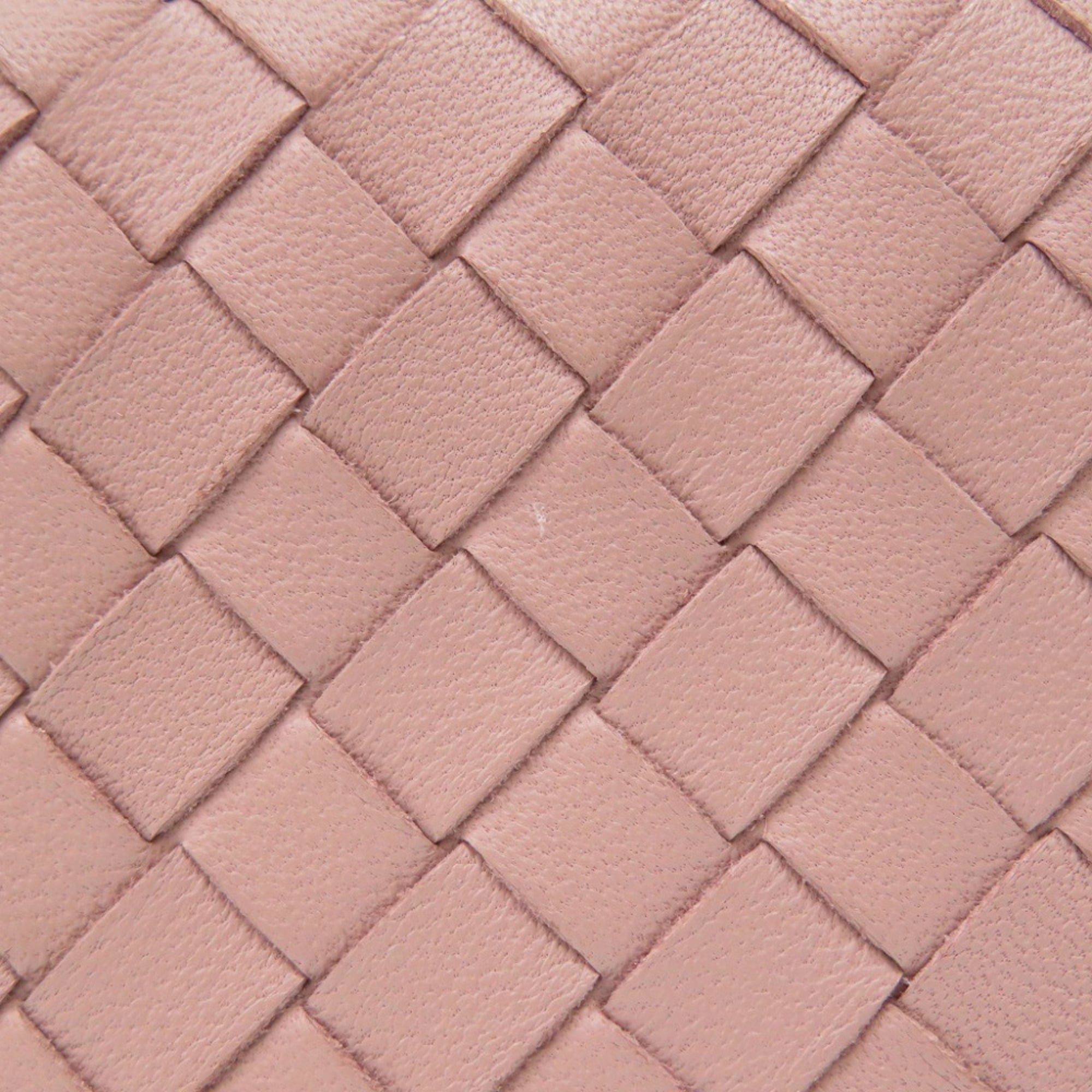 Bottega Veneta Pink Intrecciato Long Wallet (Bi-Fold) (Pre-Owned)