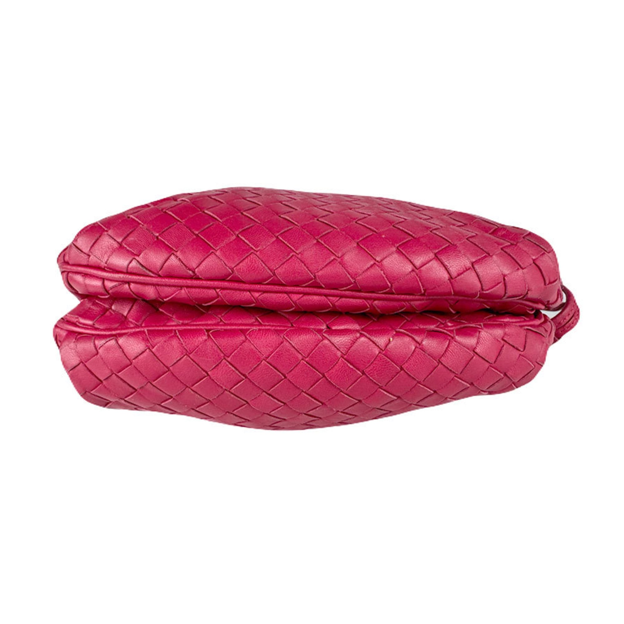Bottega Veneta Intrecciato Leather Shoulder Bag (Pre-Owned)