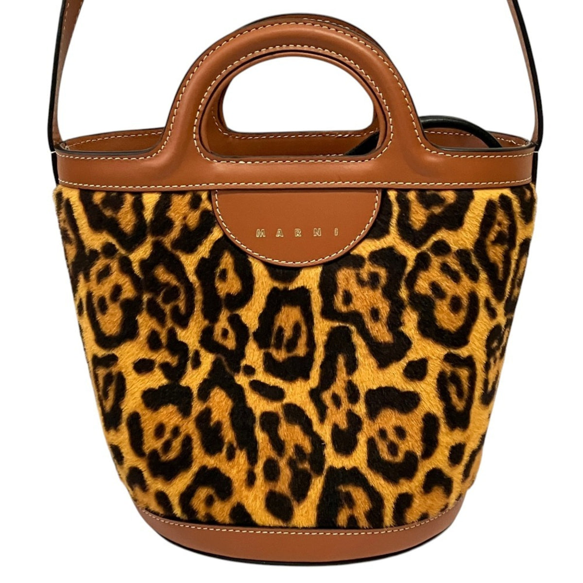 Marni Brown Handbag Shoulder Bag (Pre-Owned)