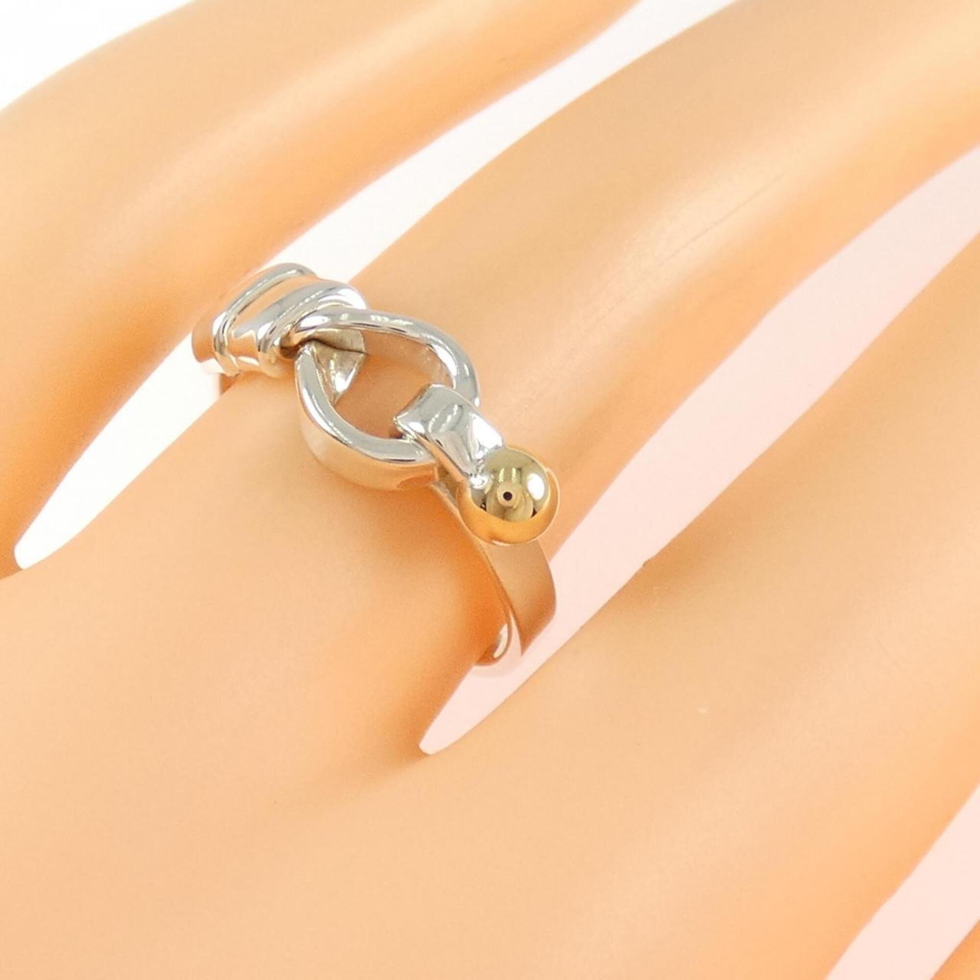 Tiffany Yellow Gold (18K) Silver 925 Band Ring (Pre-Owned)