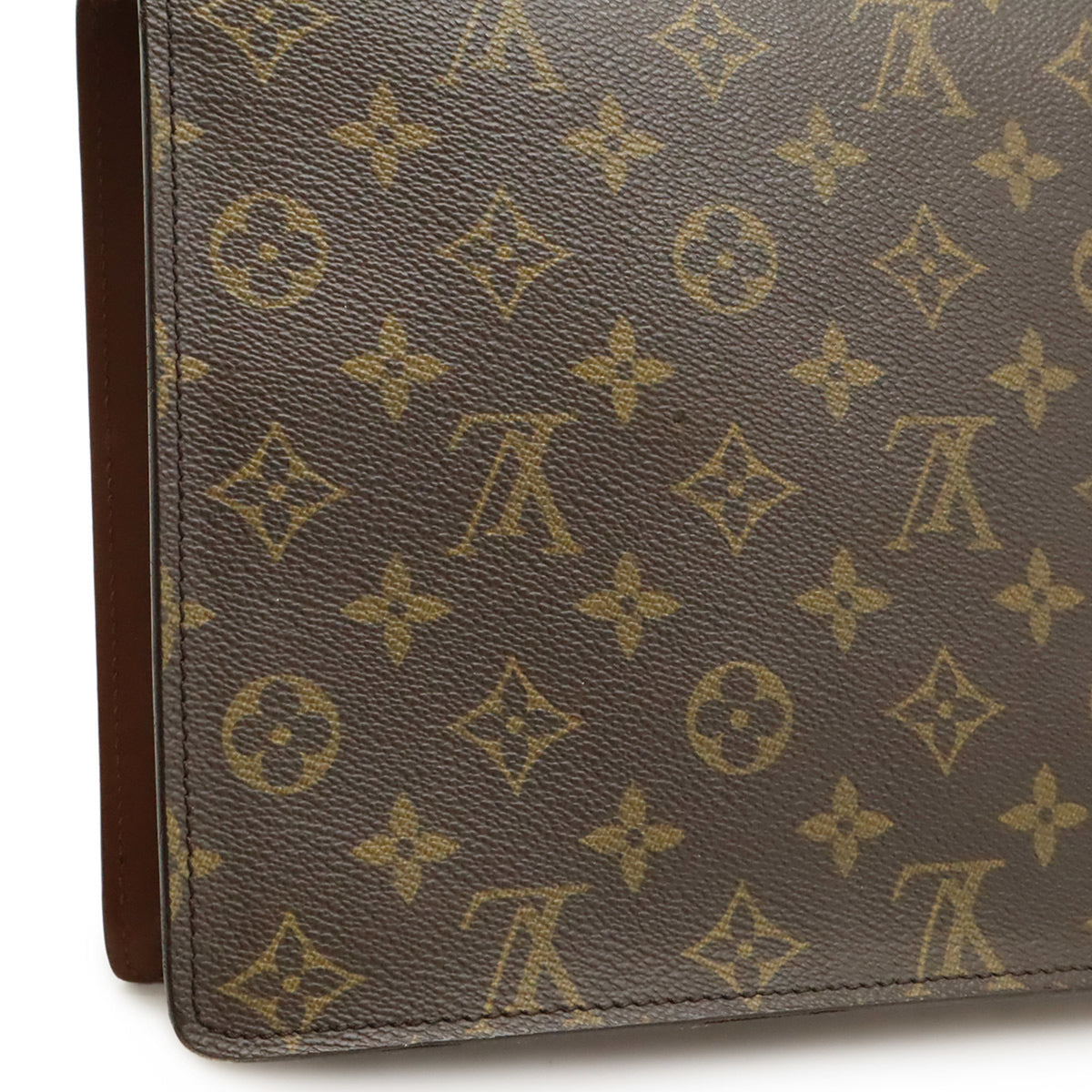 Louis Vuitton Brown Galle Monogram Monogram Handbag Shoulder Bag (Pre-Owned)