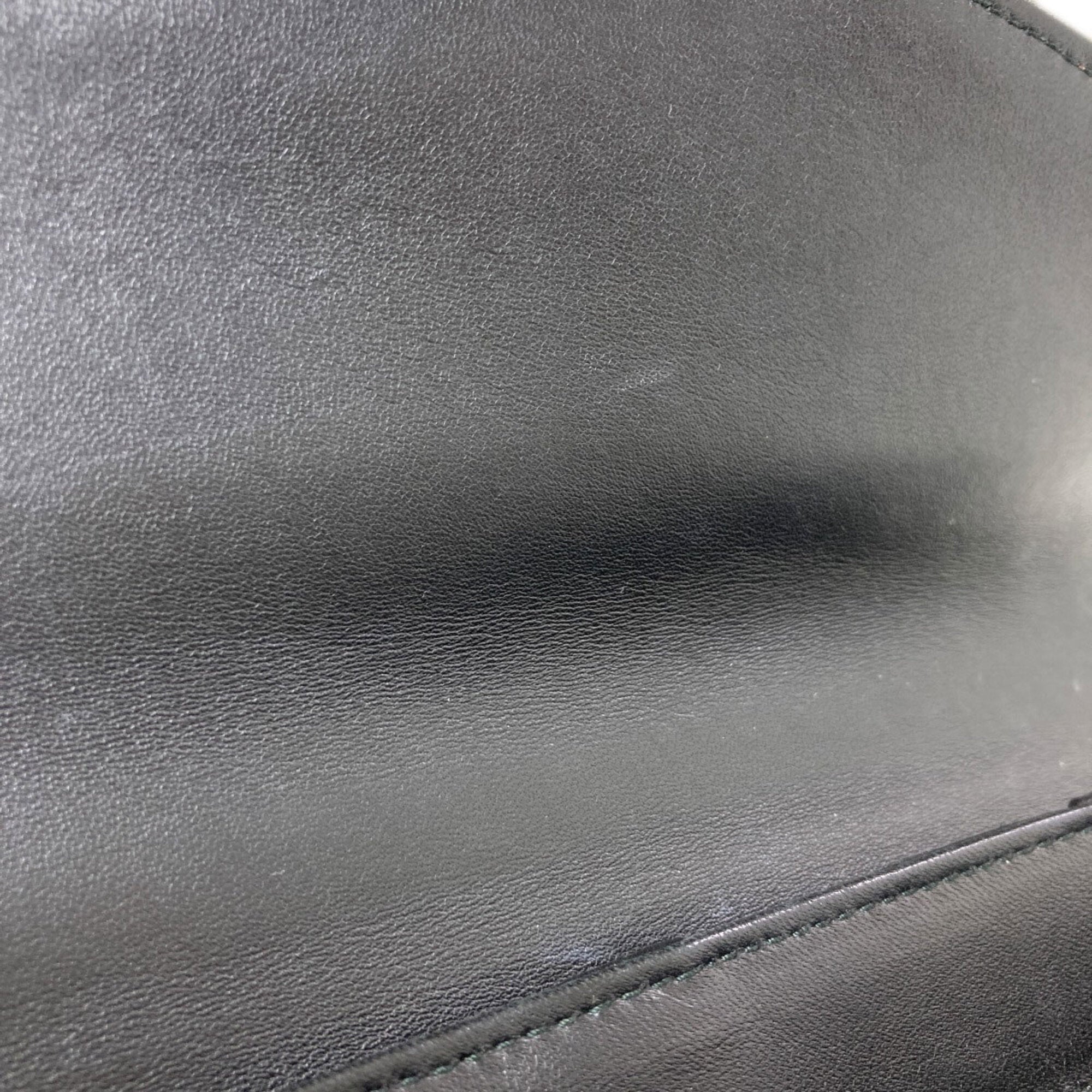 Miu Miu Black Leather Shoulder Bag (Pre-Owned)