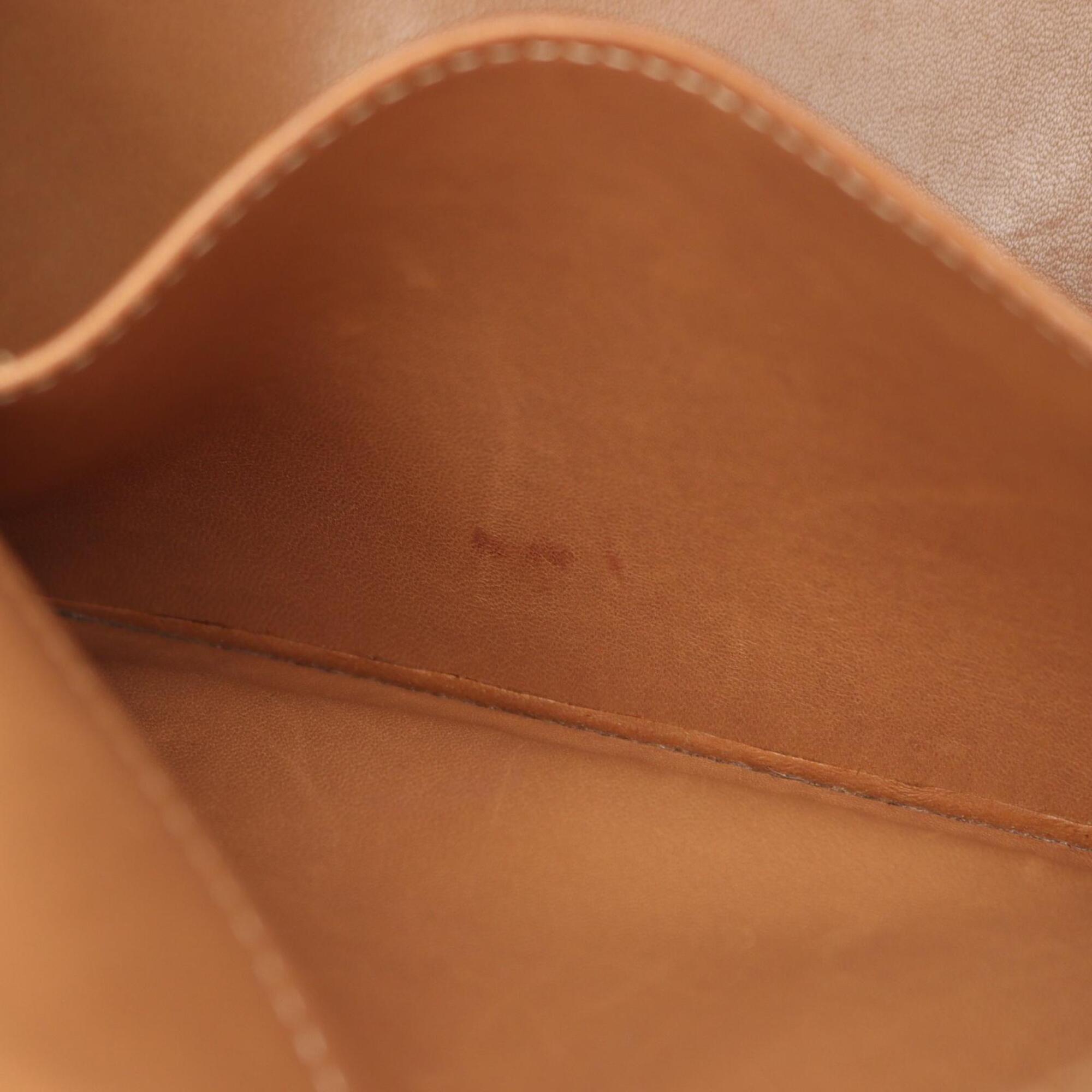 Hermes Brown Natural Chamonix Leather Handbag (Pre-Owned)