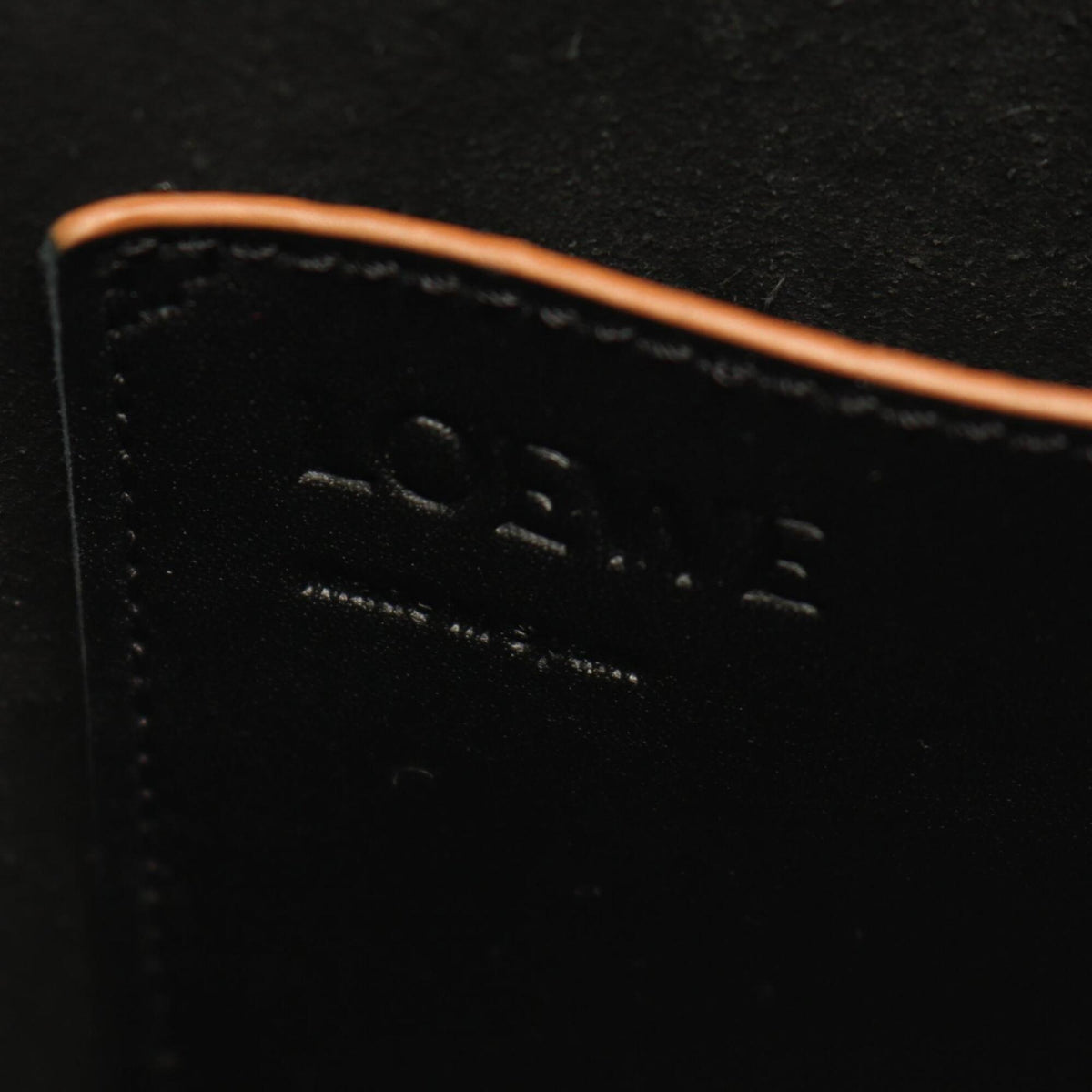 Loewe Black Leather Handbag Shoulder Bag (Pre-Owned)