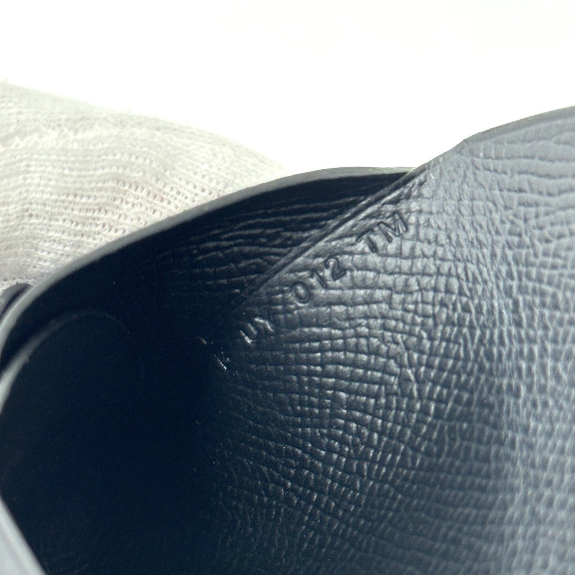 Hermes Black Epsom Leather Coin Purse/Coin Case (Pre-Owned)
