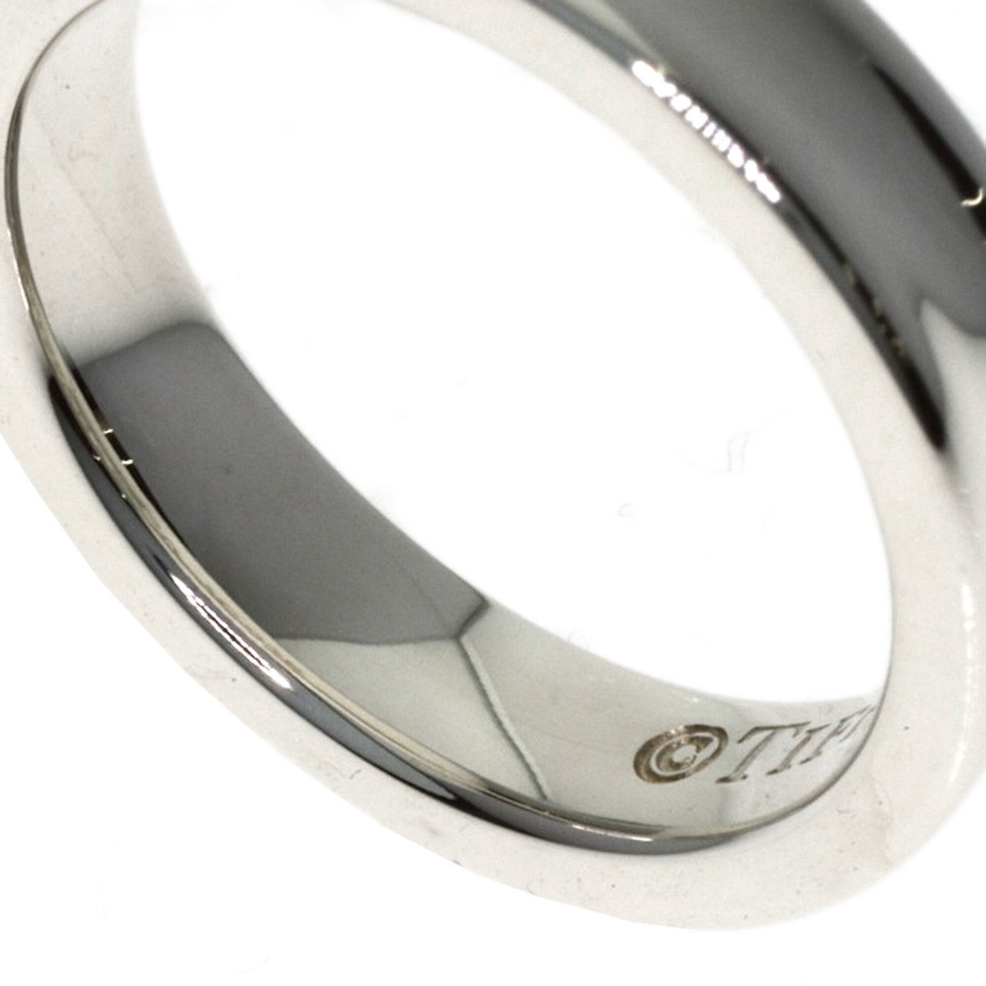 Tiffany Silver Band Ring (Pre-Owned)
