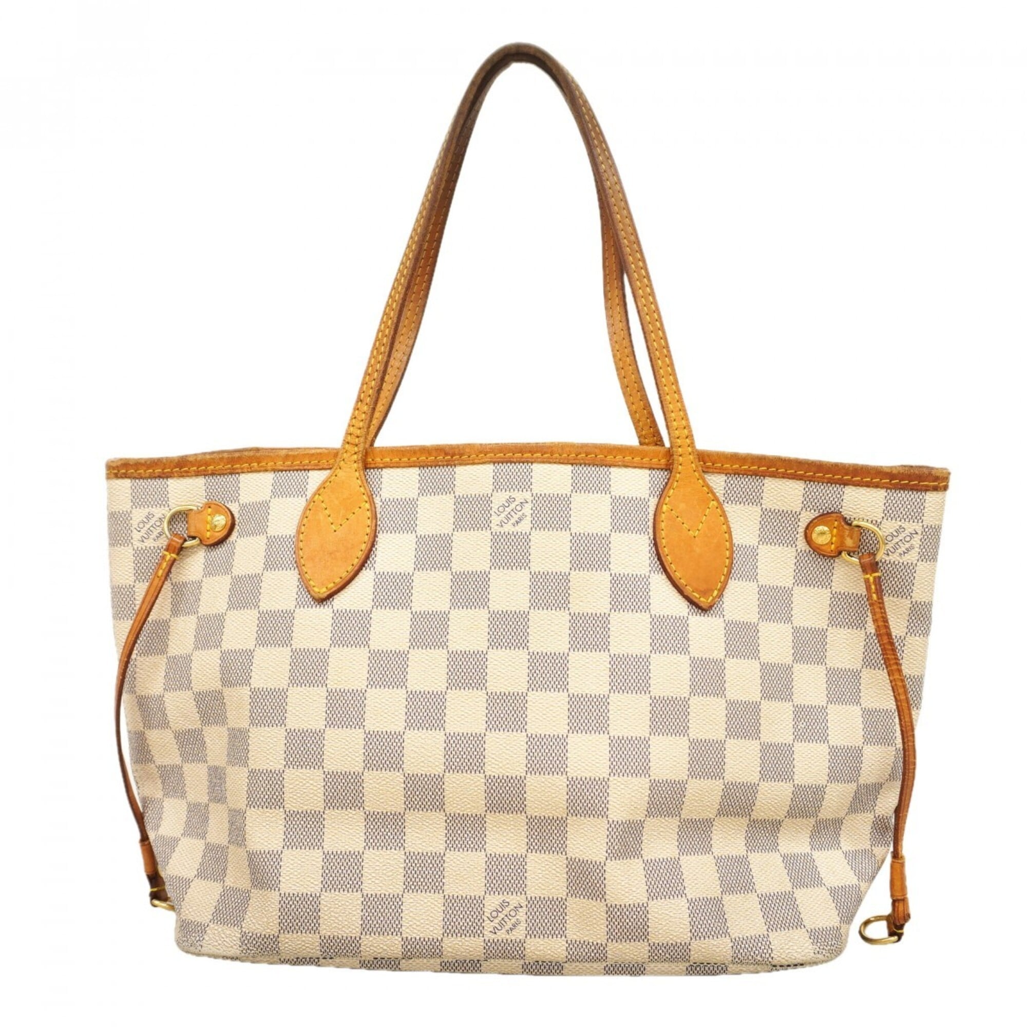 Louis Vuitton White Tote Bag (Pre-Owned)