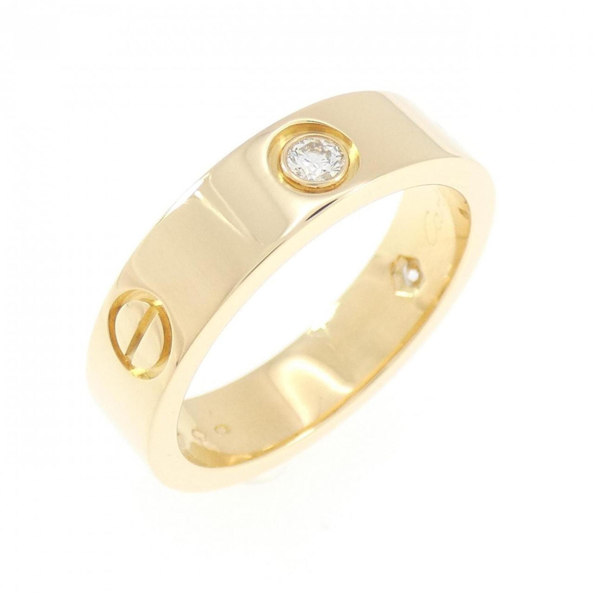 Cartier Love Yellow Gold (18K) Band Ring (Pre-Owned)