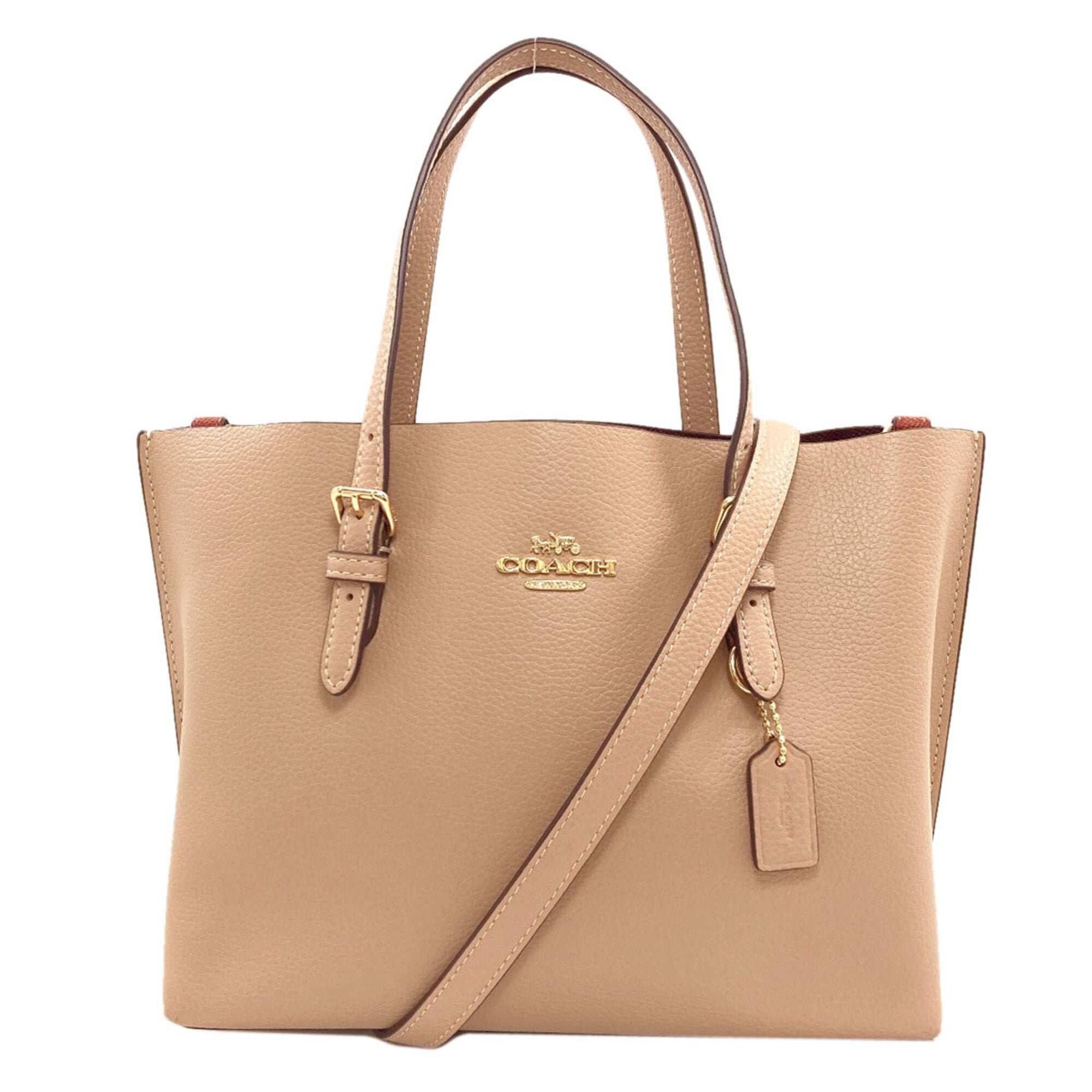 Coach Brown Leather Handbag (Pre-Owned)
