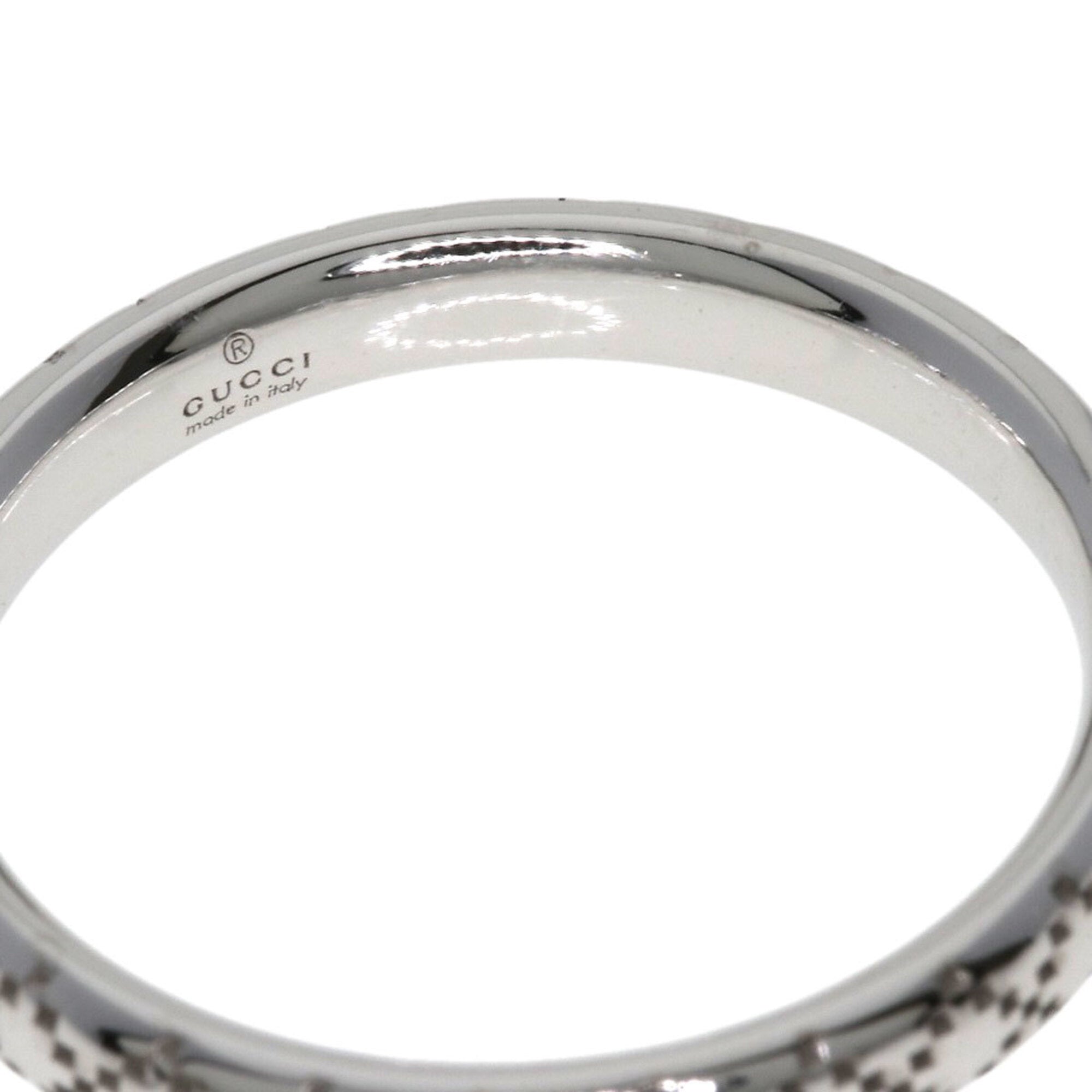 Gucci White Gold (18K) Band Ring (Pre-Owned)