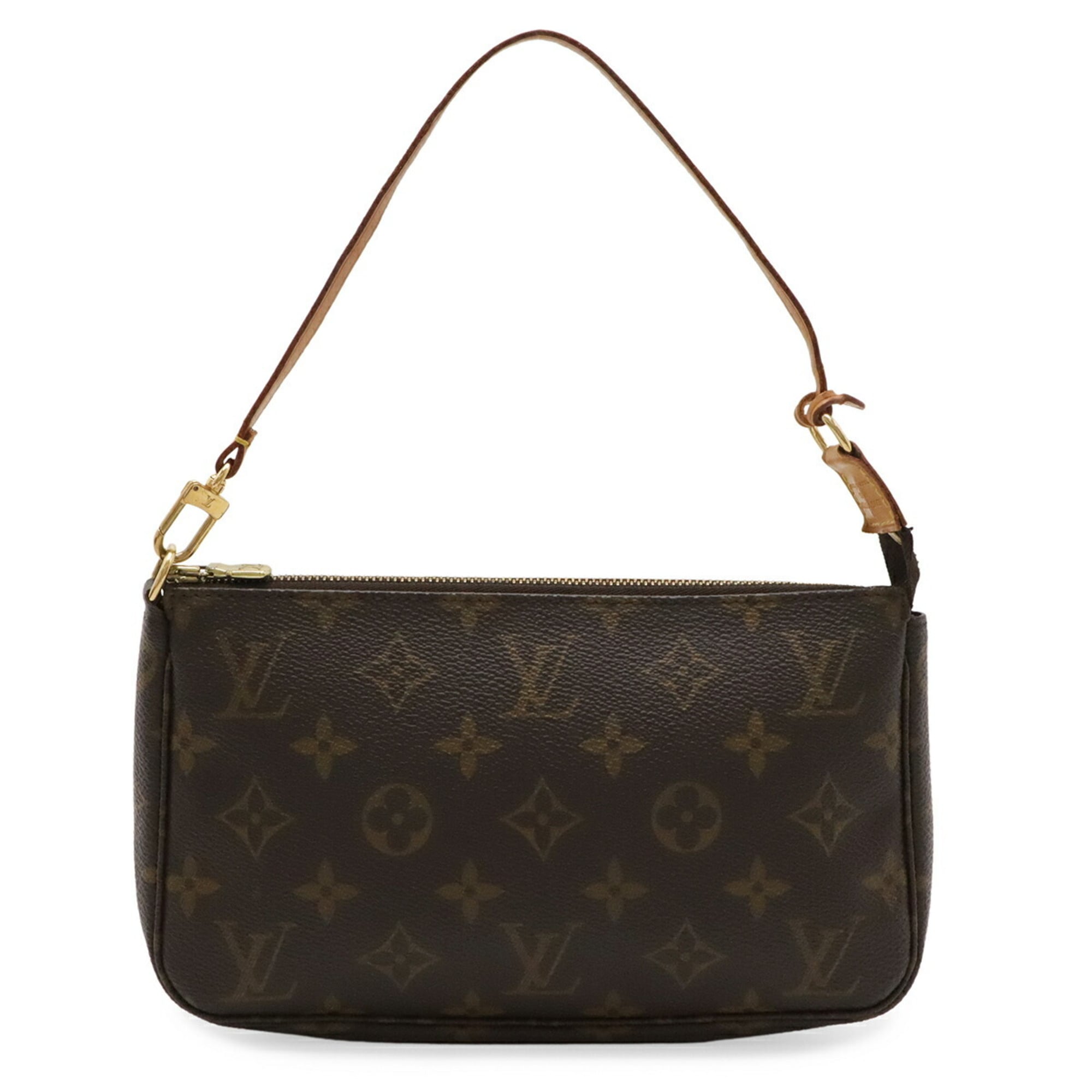 Louis Vuitton Monogram Brown Monogram Handbag Pochette (Pre-Owned)