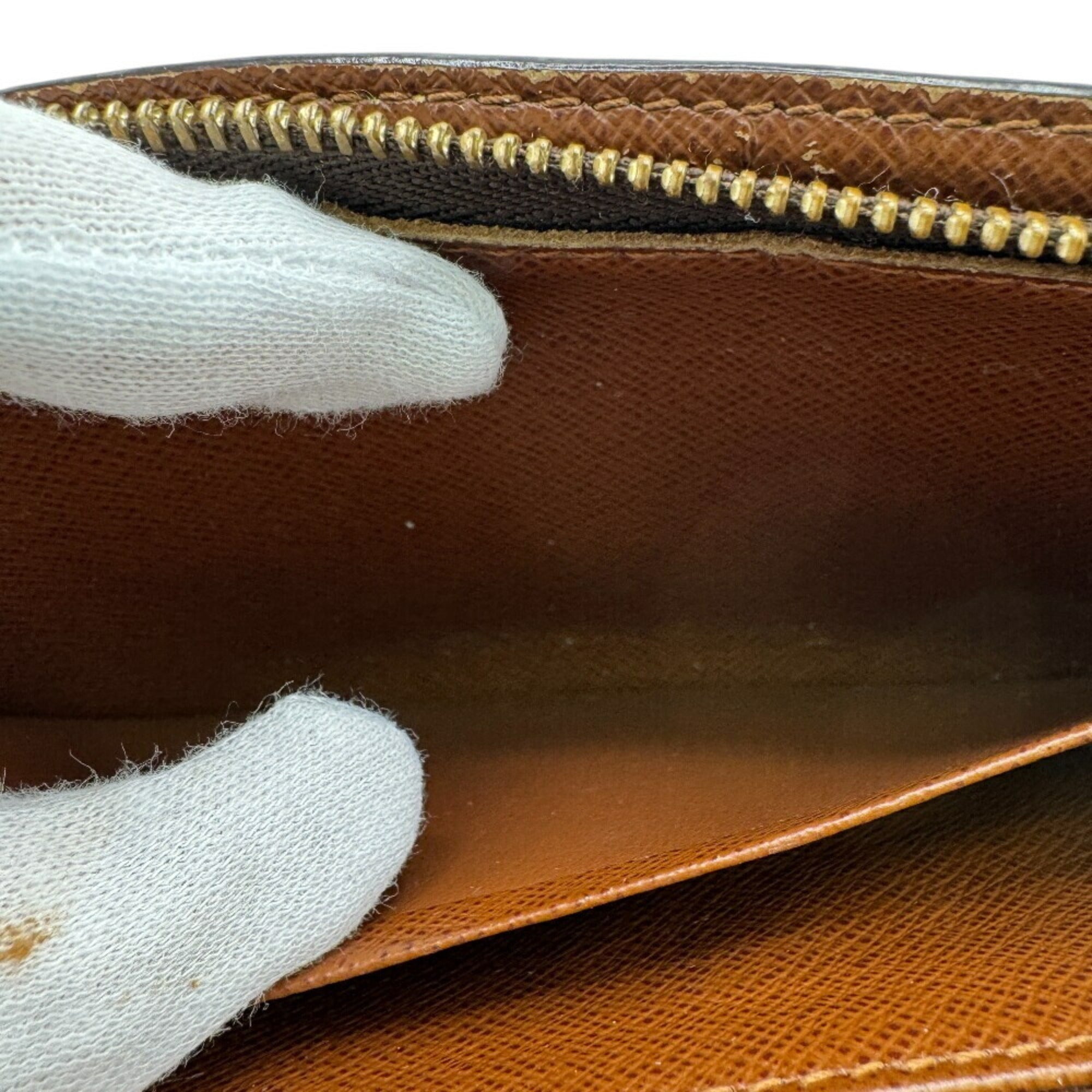 Louis Vuitton Brown Monogram Monogram Long Wallet (Bi-Fold) (Pre-Owned)
