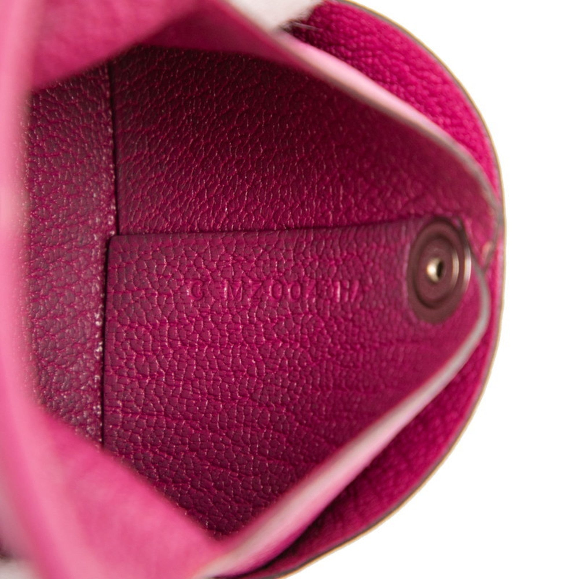 Hermes Rose Purple Chevre Leather Coin Purse/Coin Case (Pre-Owned)