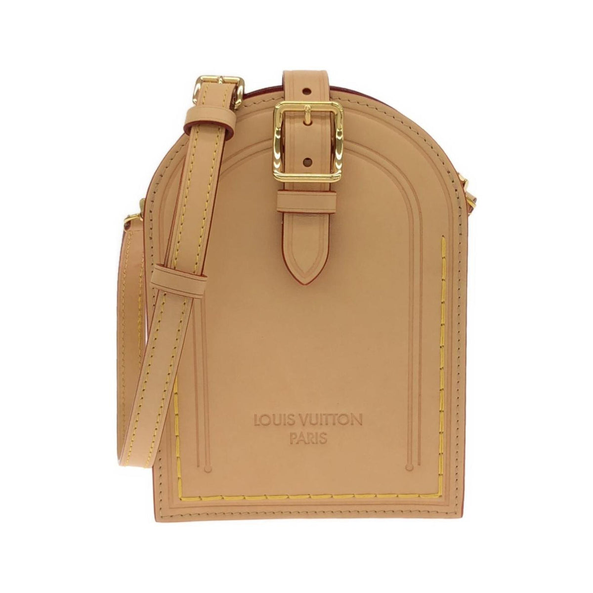 Louis Vuitton Natural Leather Shoulder Bag (Pre-Owned)
