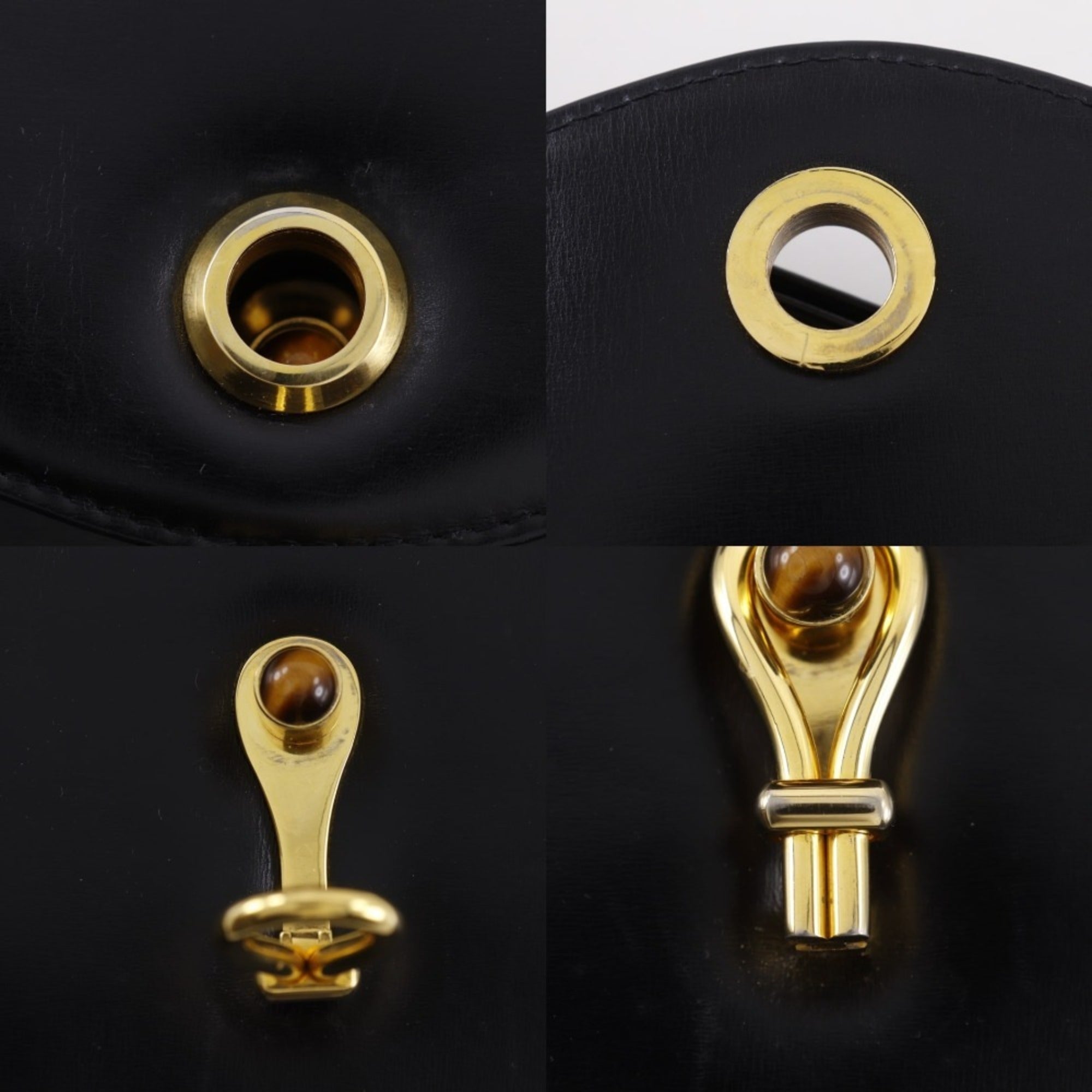 Gucci Black Leather Shoulder Bag (Pre-Owned)