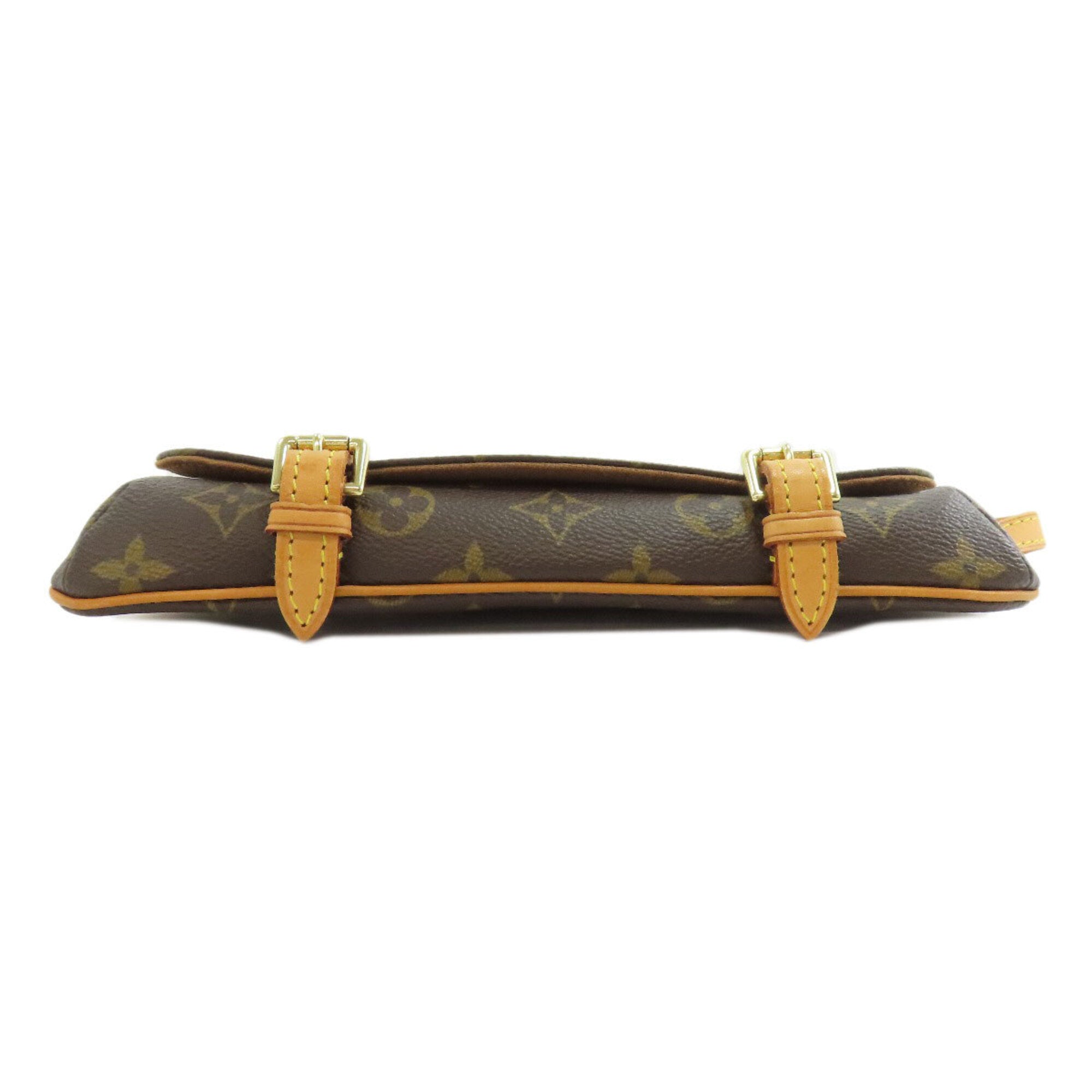 Louis Vuitton Brown Monogram Monogram Canvas Fanny Pack Pochette (Pre-Owned)