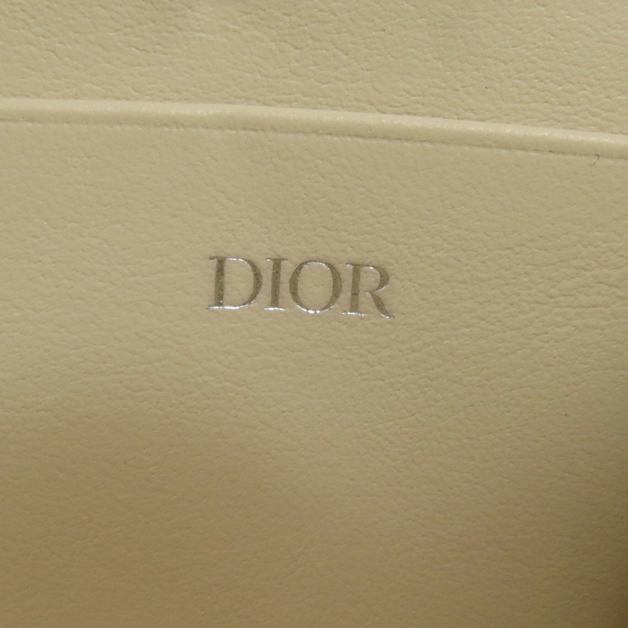Christian Dior Ivory Pvc Shoulder Bag (Pre-Owned)