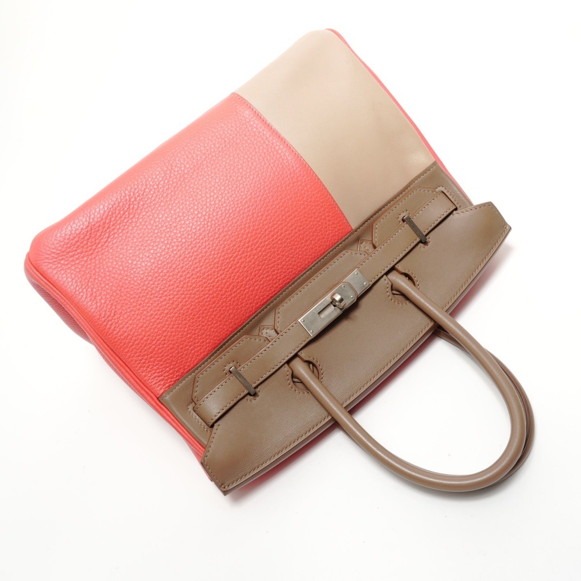 Hermes Pink Handbag (Pre-Owned)
