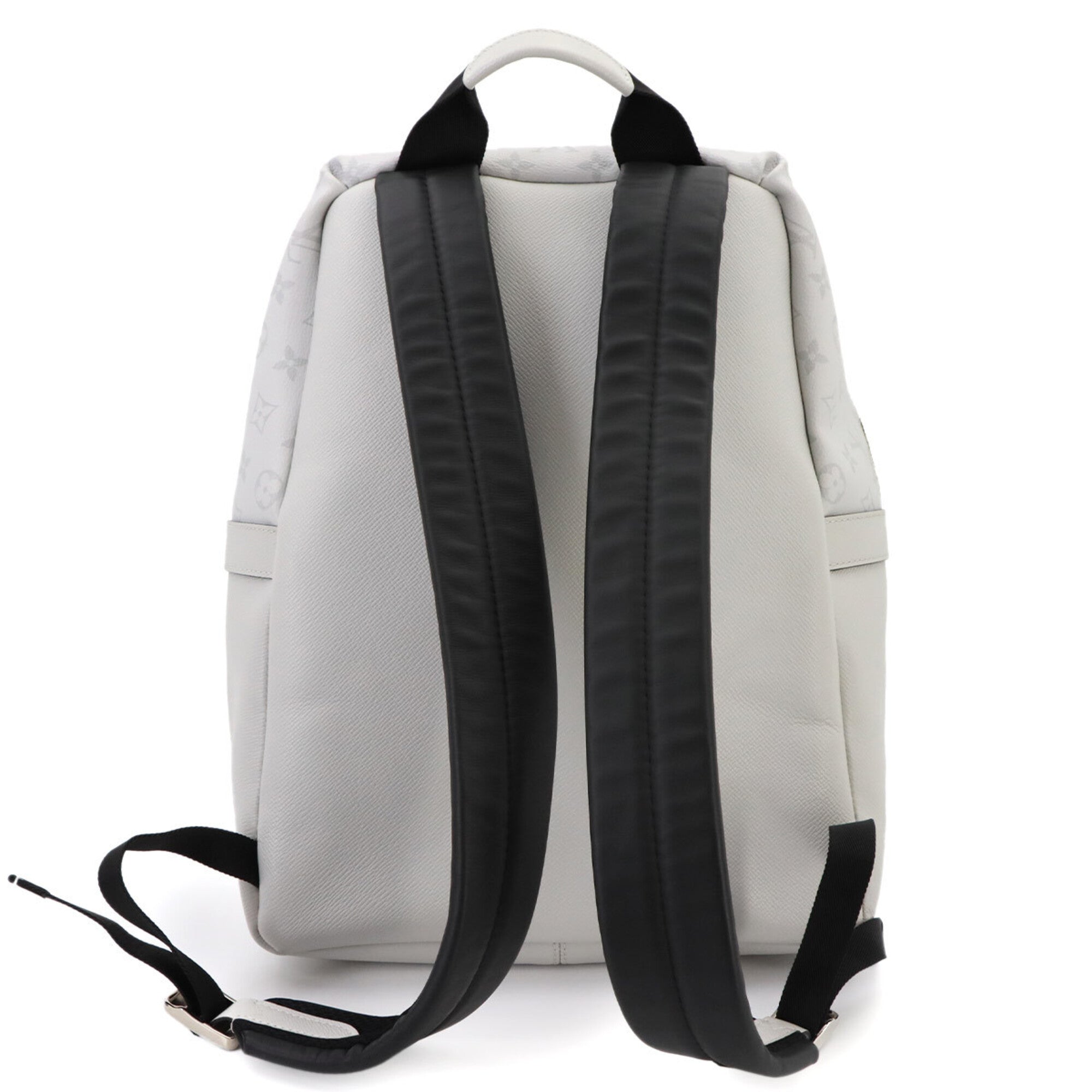 Louis Vuitton Blanc Taiga Leather Monogram Eclipse Backpack (Pre-Owned)