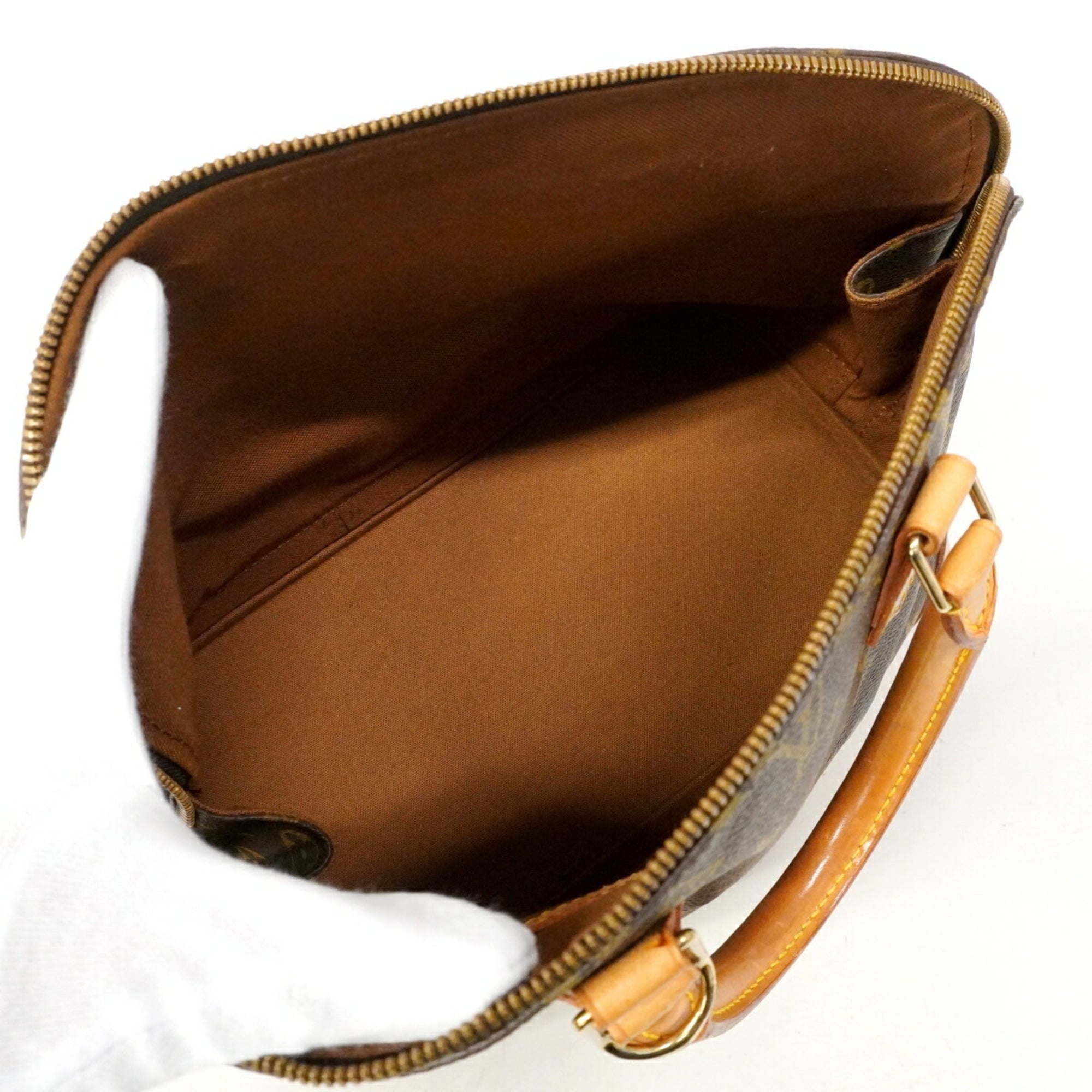 Louis Vuitton Brown Handbag (Pre-Owned)