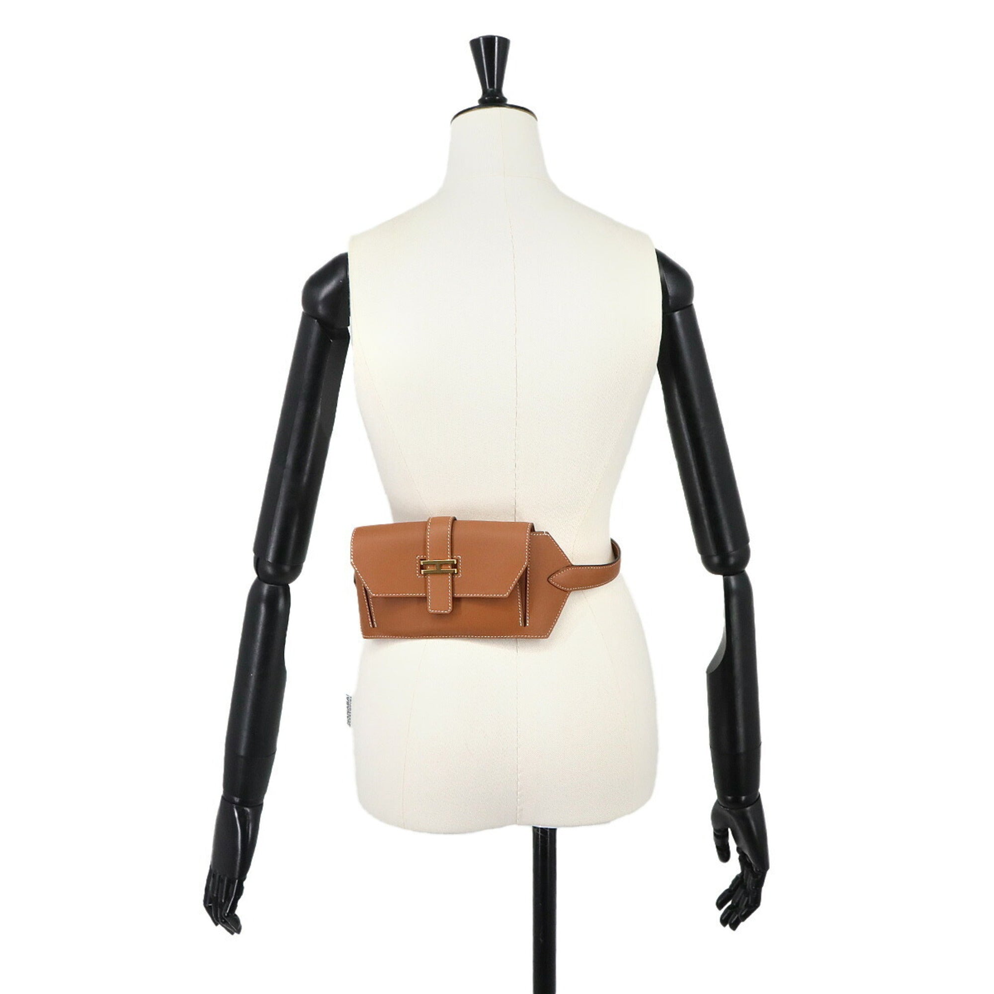 Hermes Brown Swift Leather Fanny Pack (Pre-Owned)
