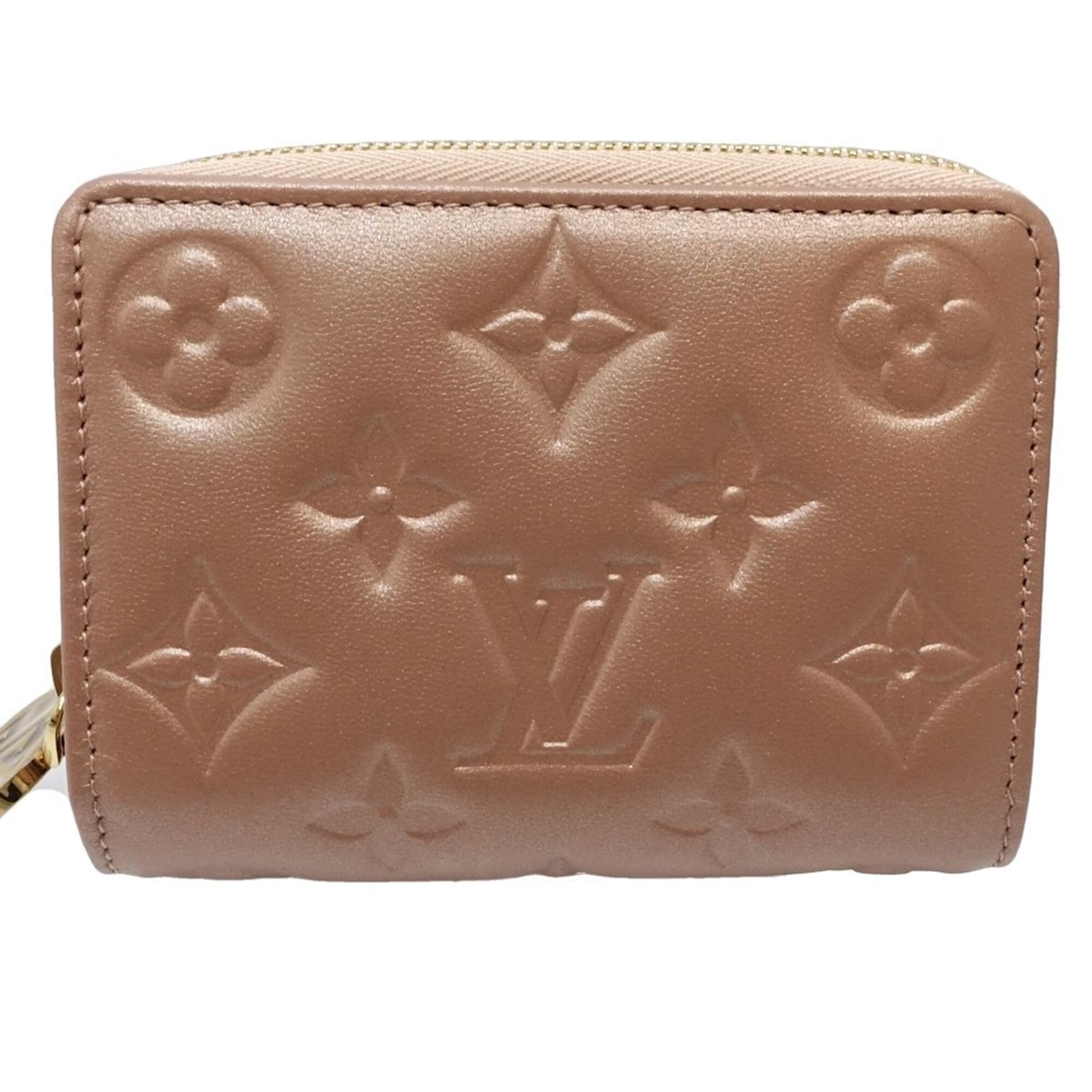 Louis Vuitton Rose Gold Leather Wallet (Bi-Fold) (Pre-Owned)