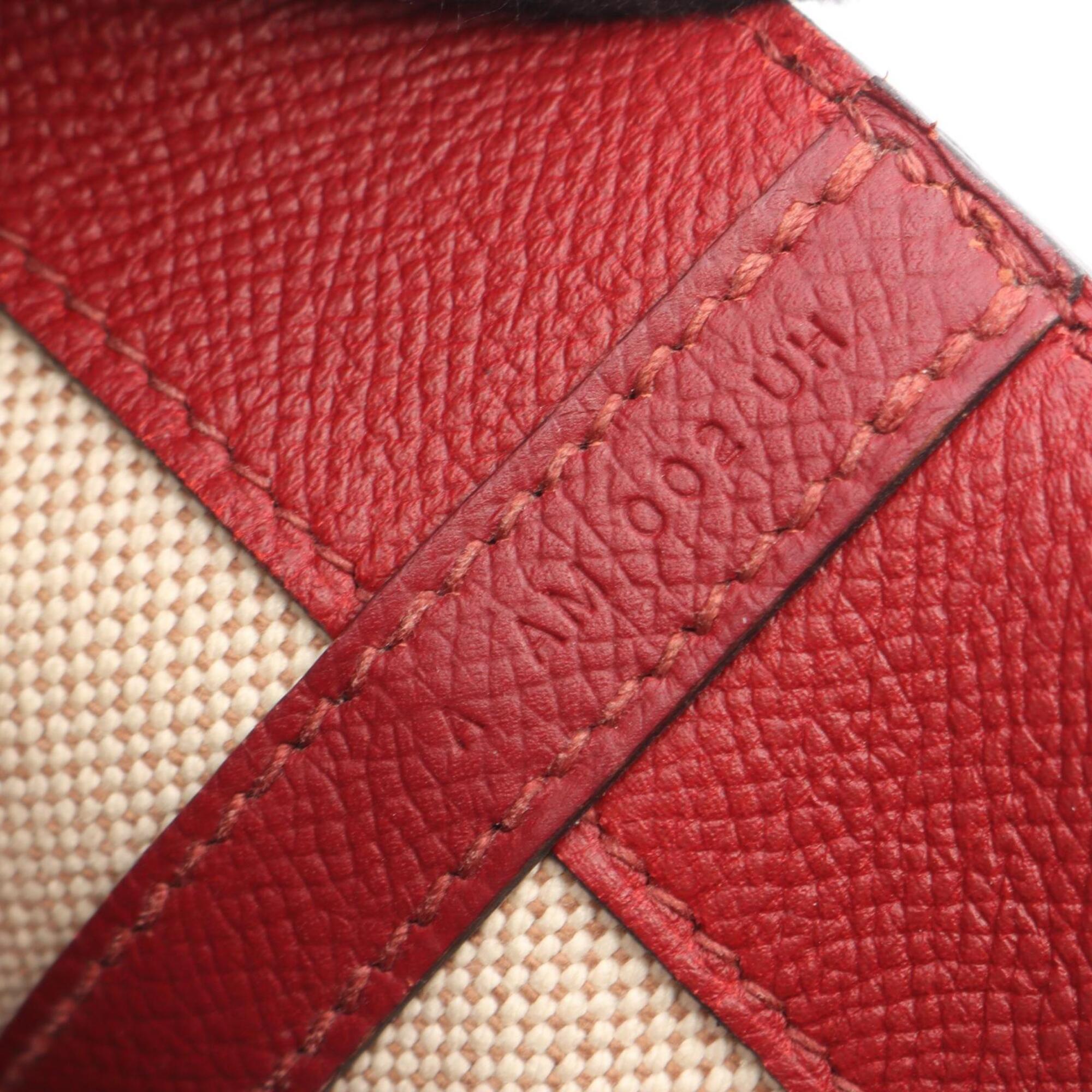 Hermes Bordeaux Evercalf Leather Epsom Leather Handbag (Pre-Owned)