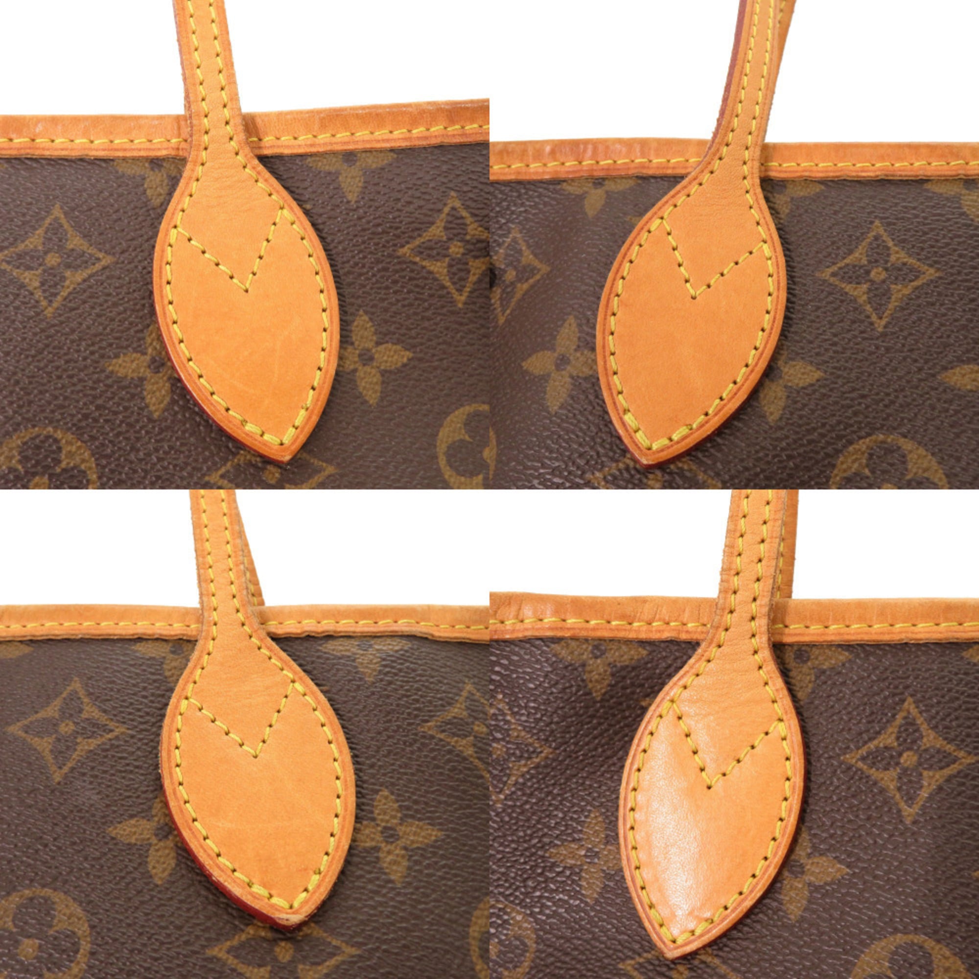 Louis Vuitton Beige Monogram Tote Bag (Pre-Owned)