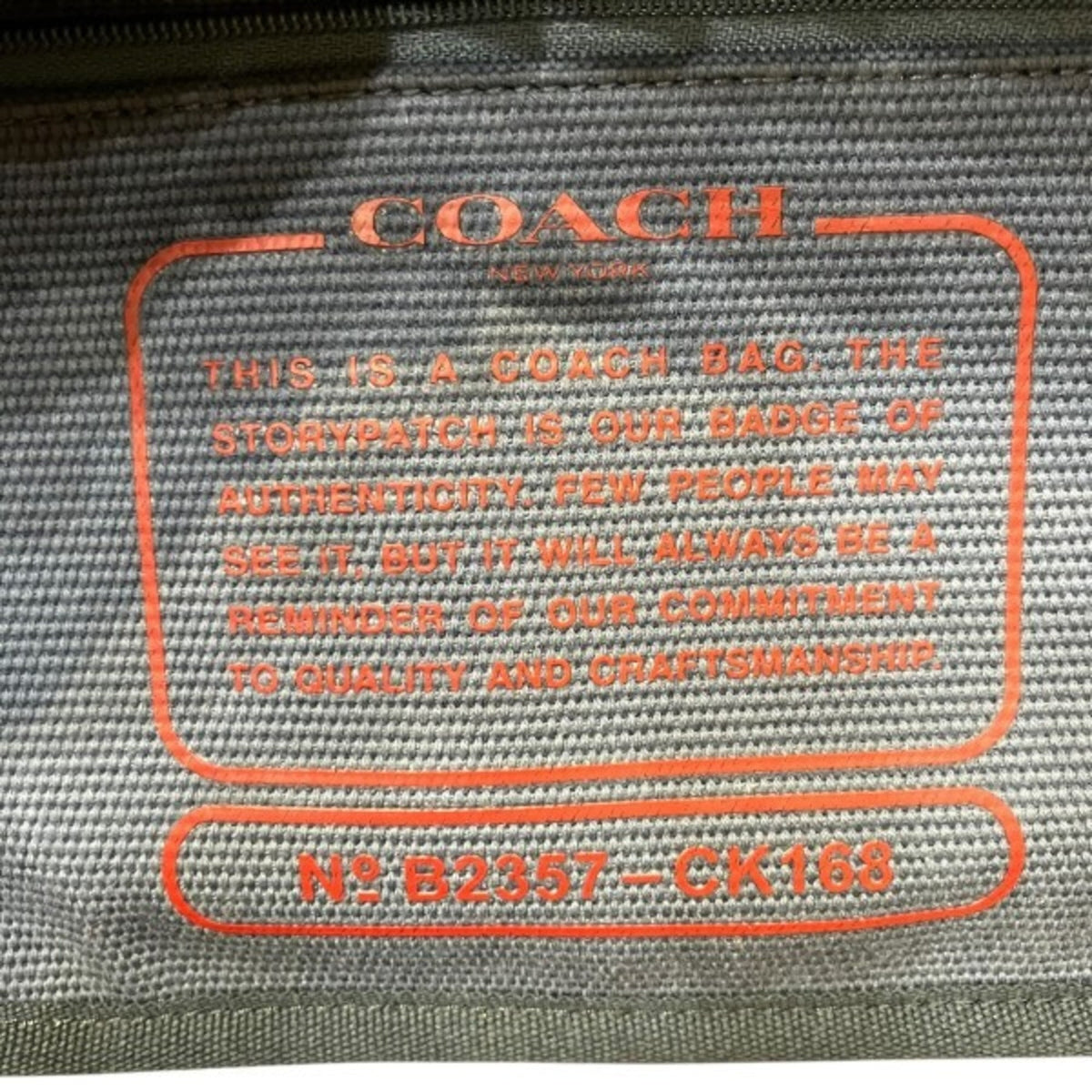 Coach Blue Denim Tote Bag (Pre-Owned)