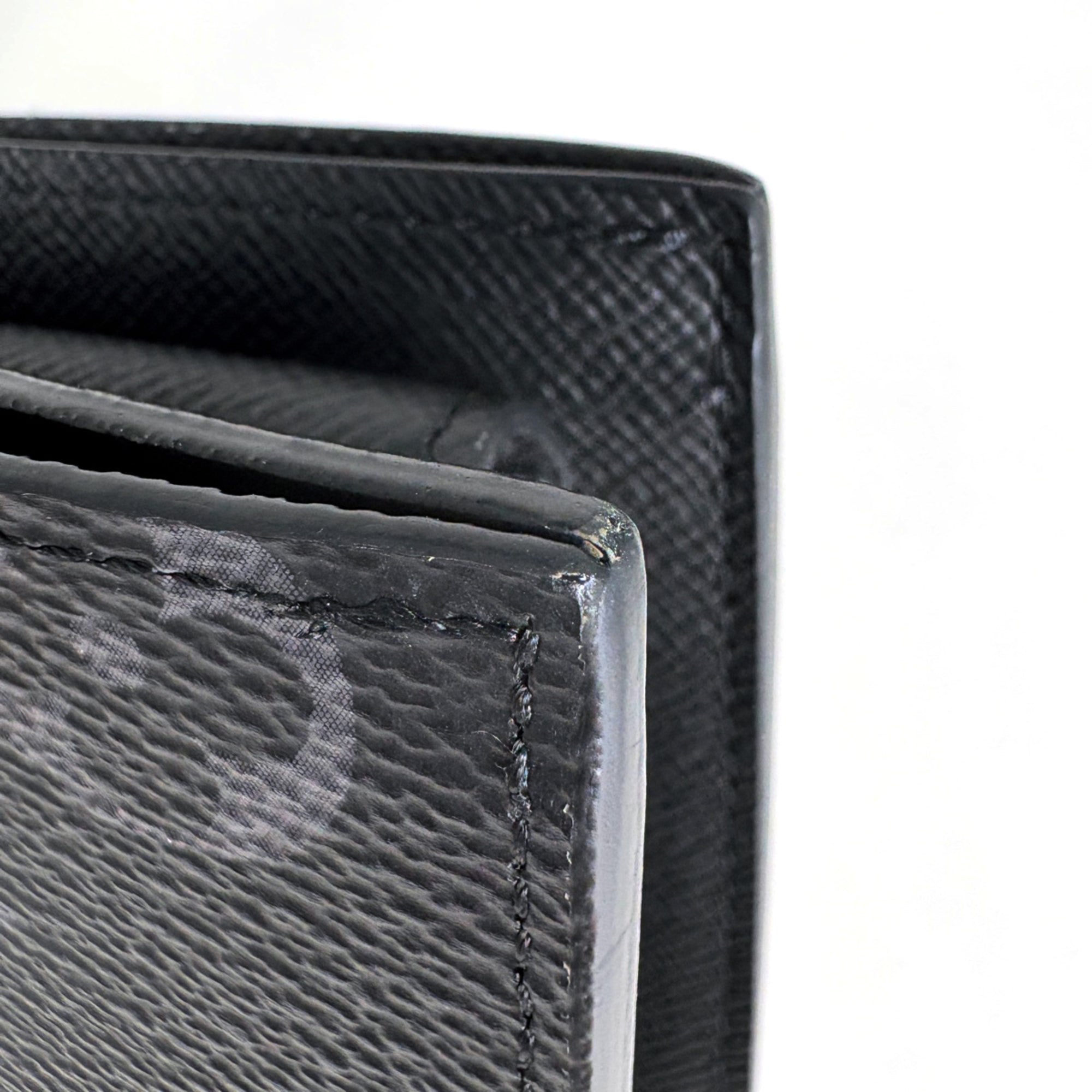 Louis Vuitton Black Monogram Eclipse Wallet (Bi-Fold) (Pre-Owned)