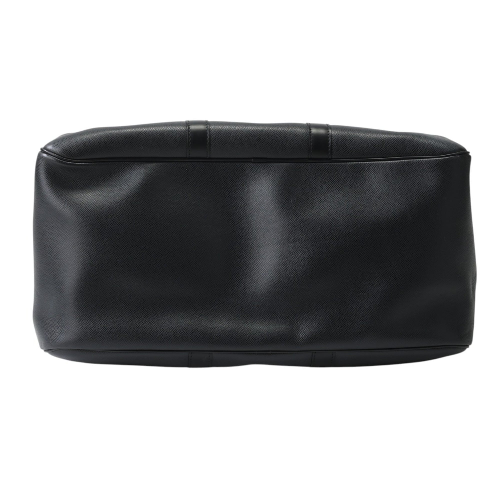 Louis Vuitton Black Taiga Leather Boston Bag Shoulder Bag (Pre-Owned)