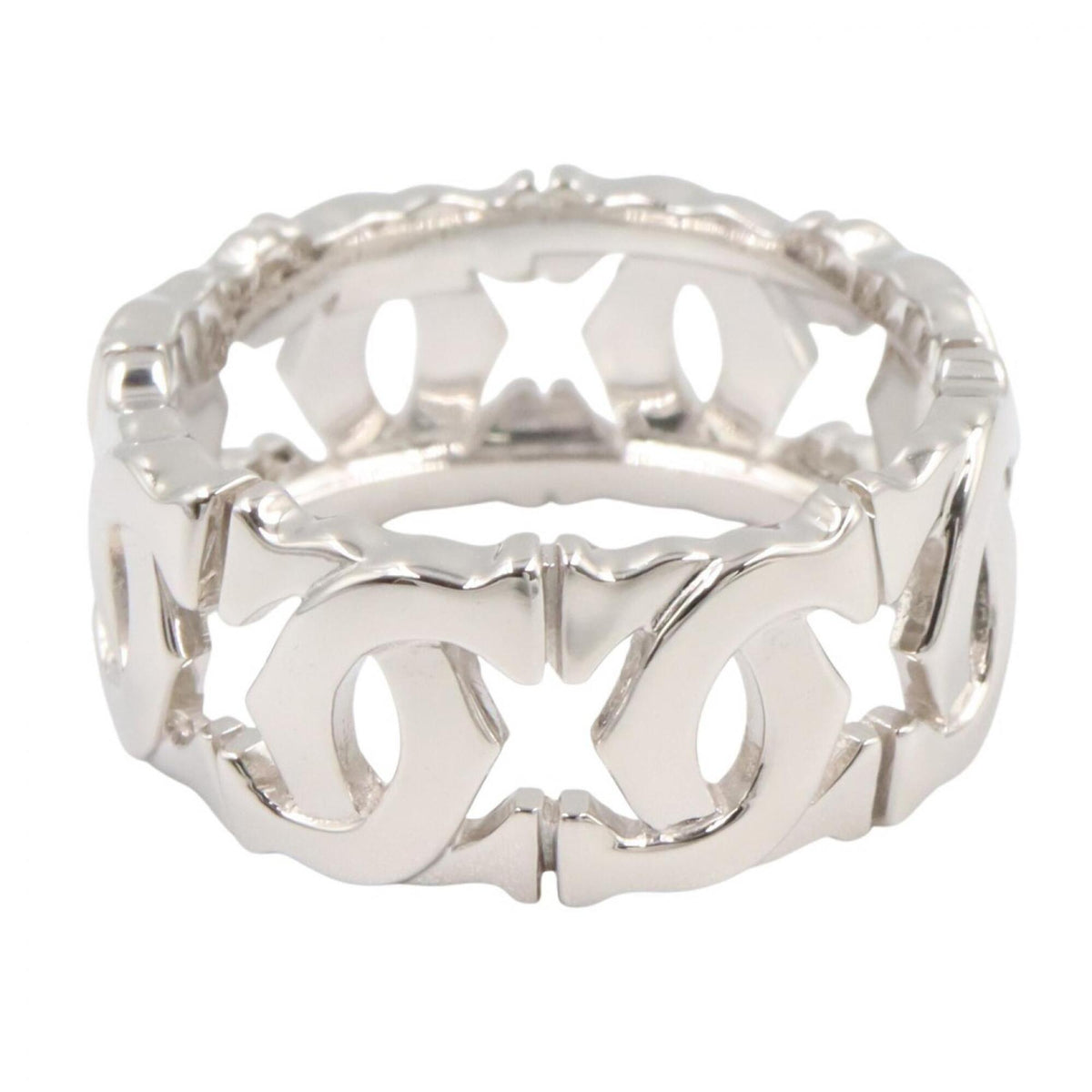 Cartier Silver White Gold (18K) Band Ring (Pre-Owned)